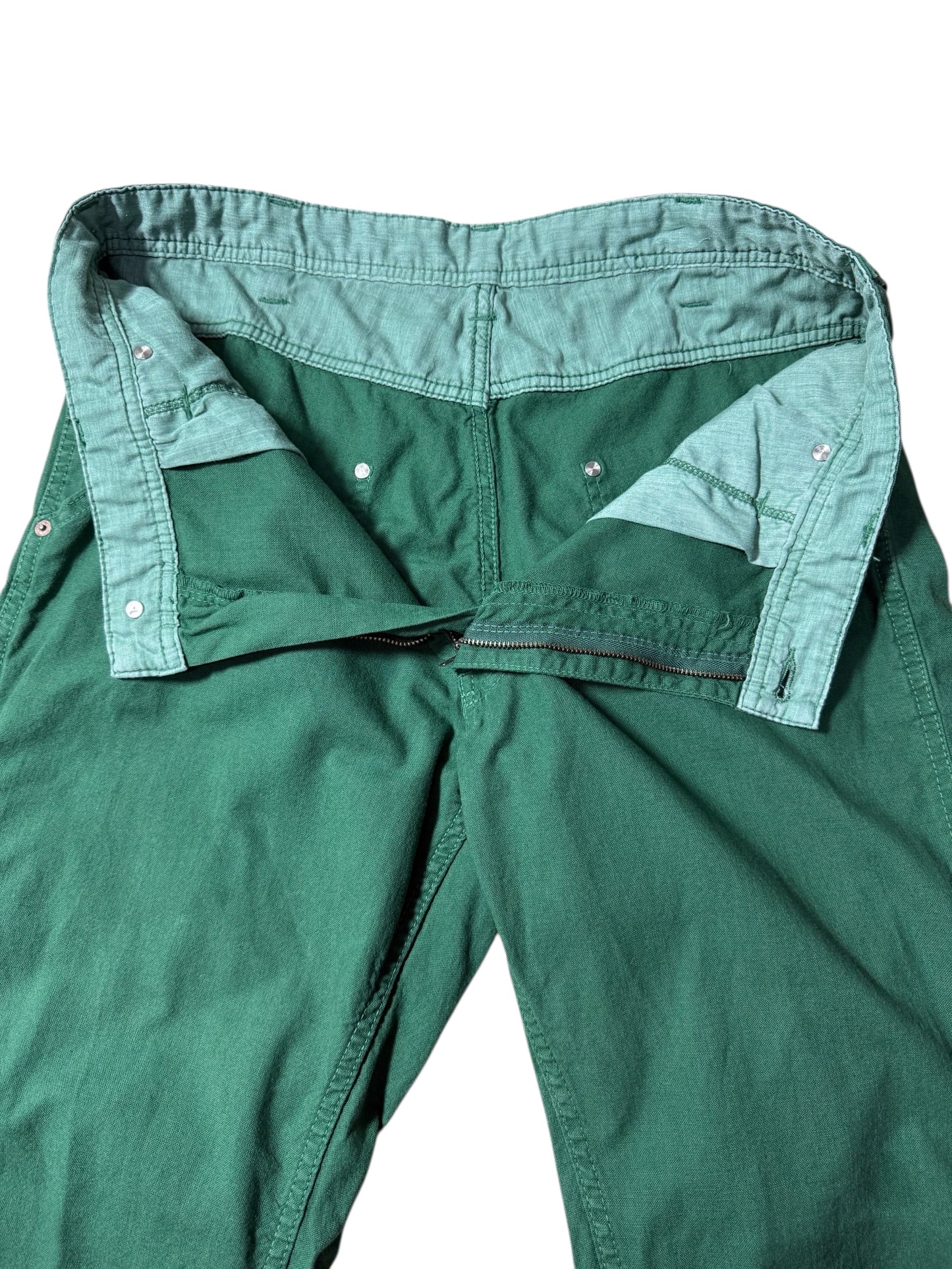Beams Japan Workwear Painter Pants Forest Green Wide Relaxed Fit