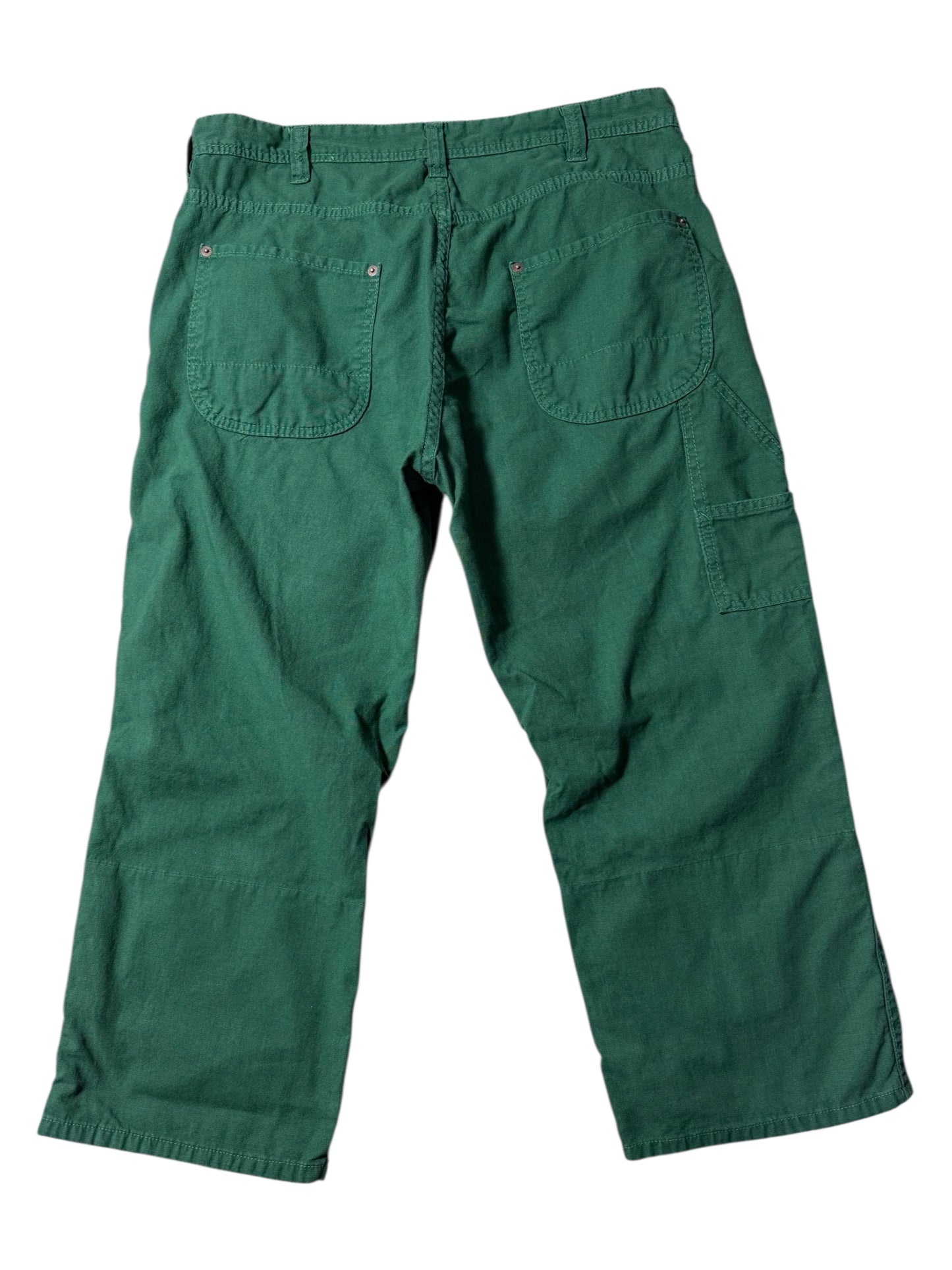 Beams Japan Workwear Painter Pants Forest Green Wide Relaxed Fit