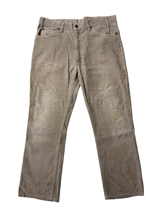 Vintage 1970s-80s Levi’s Corduroy Pants Faded Taupe