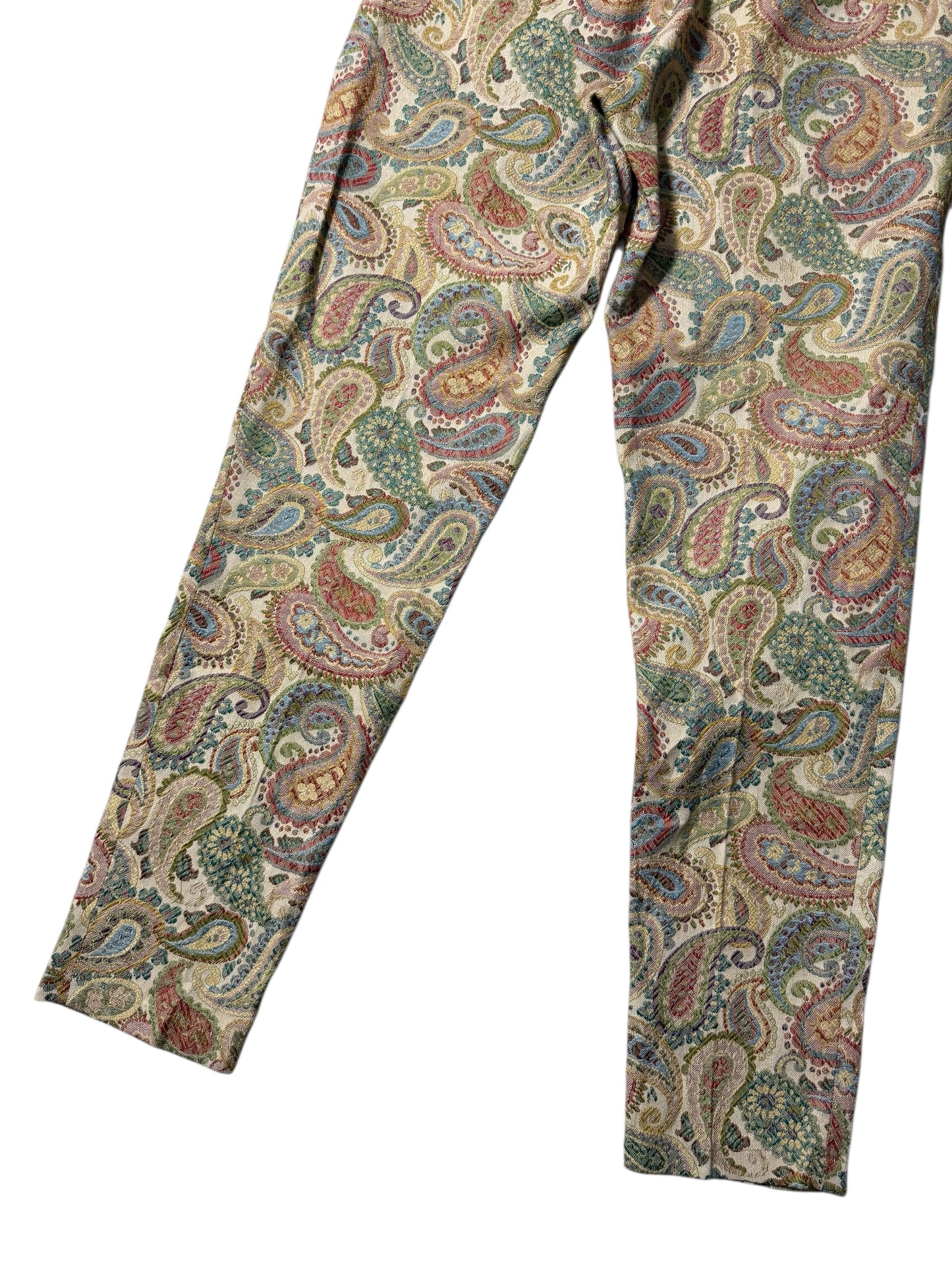 Vintage 1980s MAG DELEINE Paris Paisley Trousers