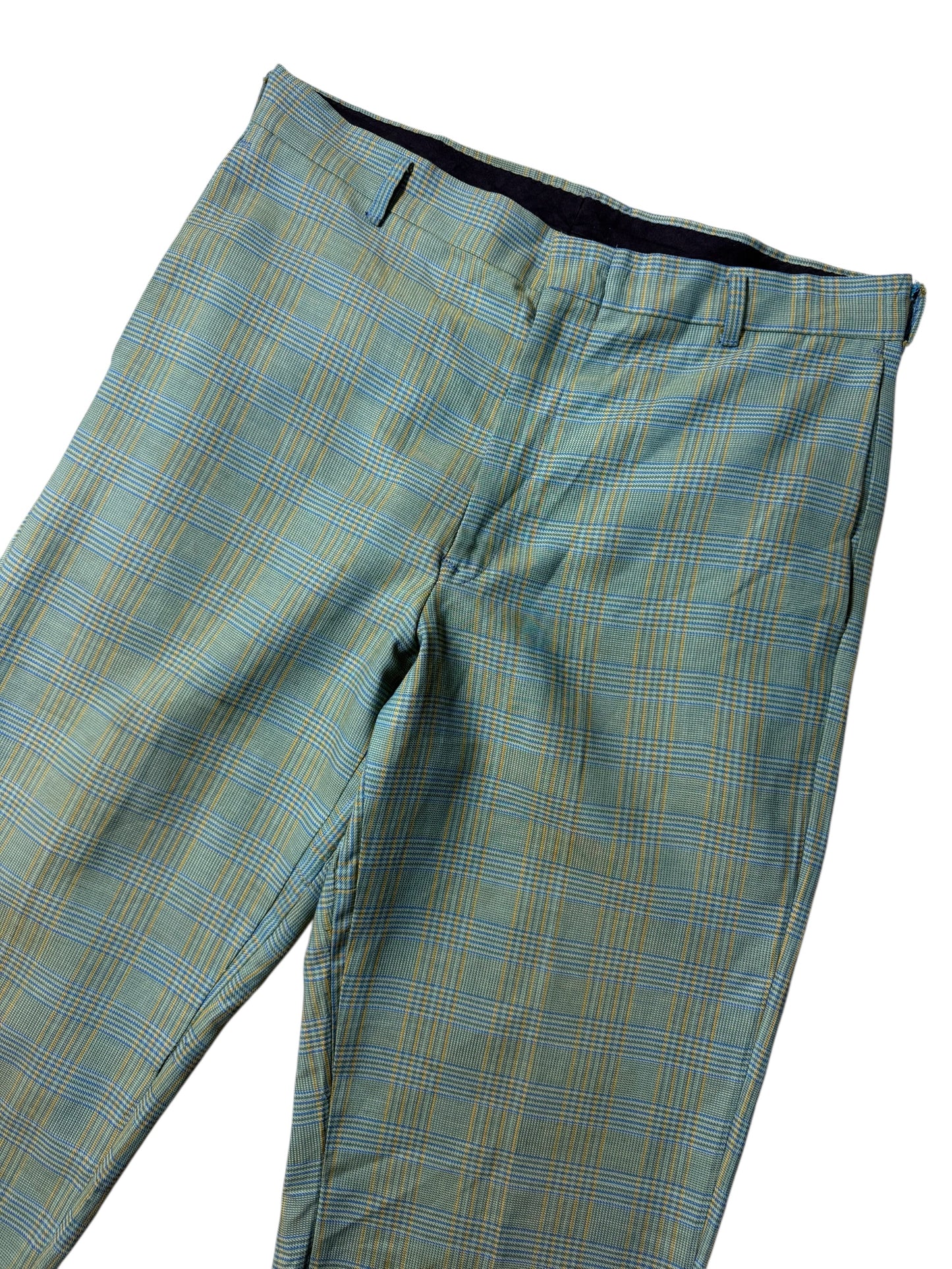 Vintage 1960s-70s Plaid Trousers