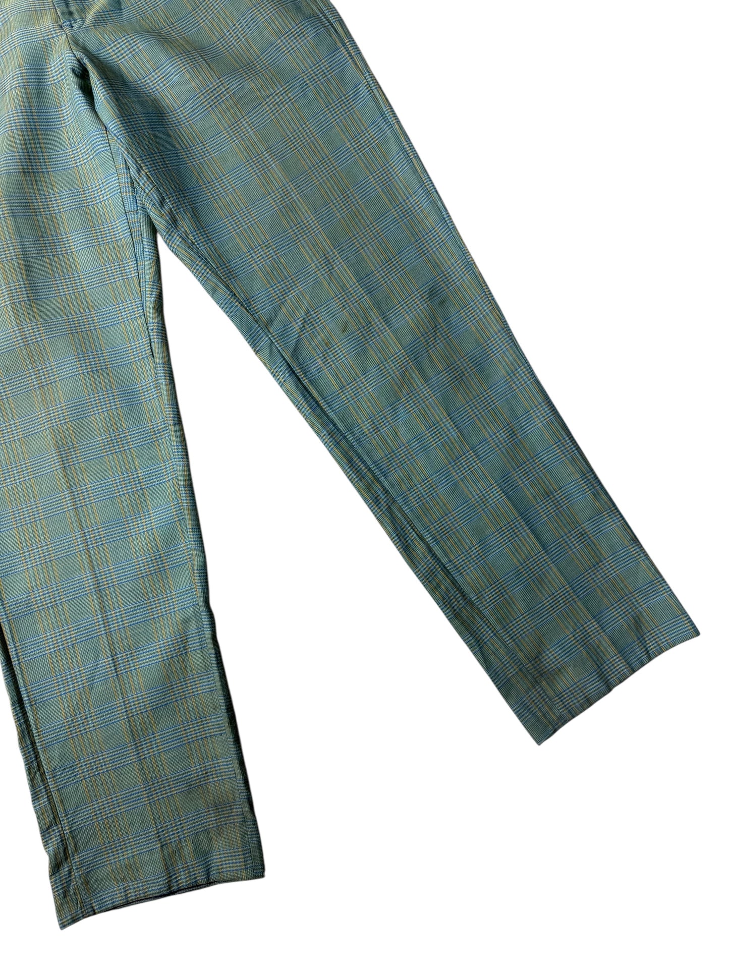Vintage 1960s-70s Plaid Trousers