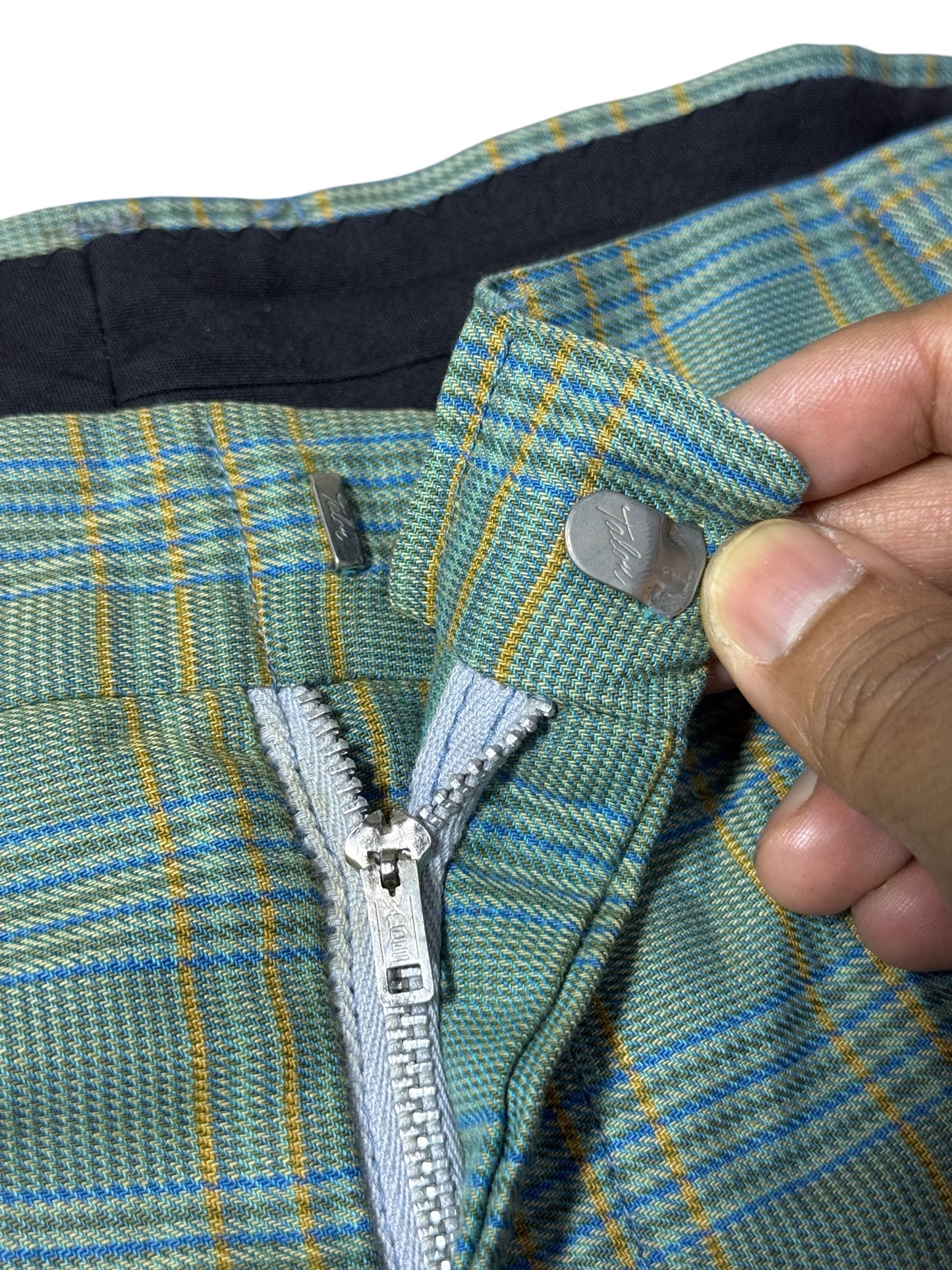 Vintage 1960s-70s Plaid Trousers