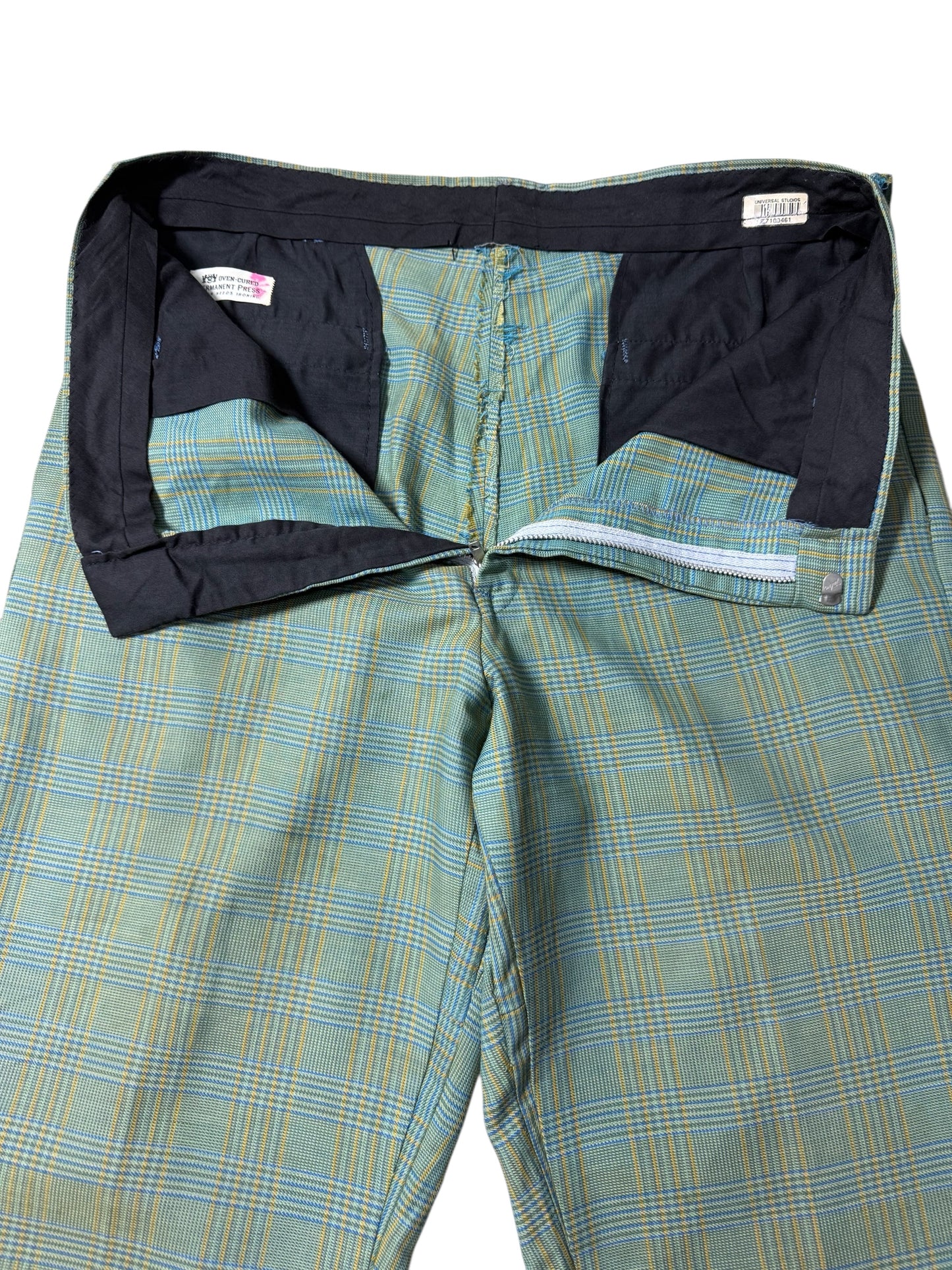 Vintage 1960s-70s Plaid Trousers