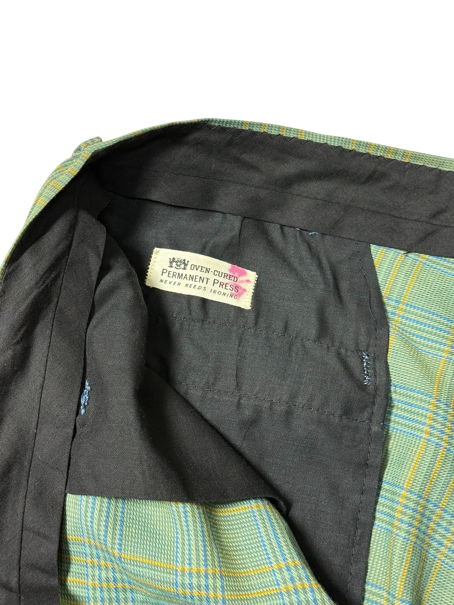 Vintage 1960s-70s Plaid Trousers