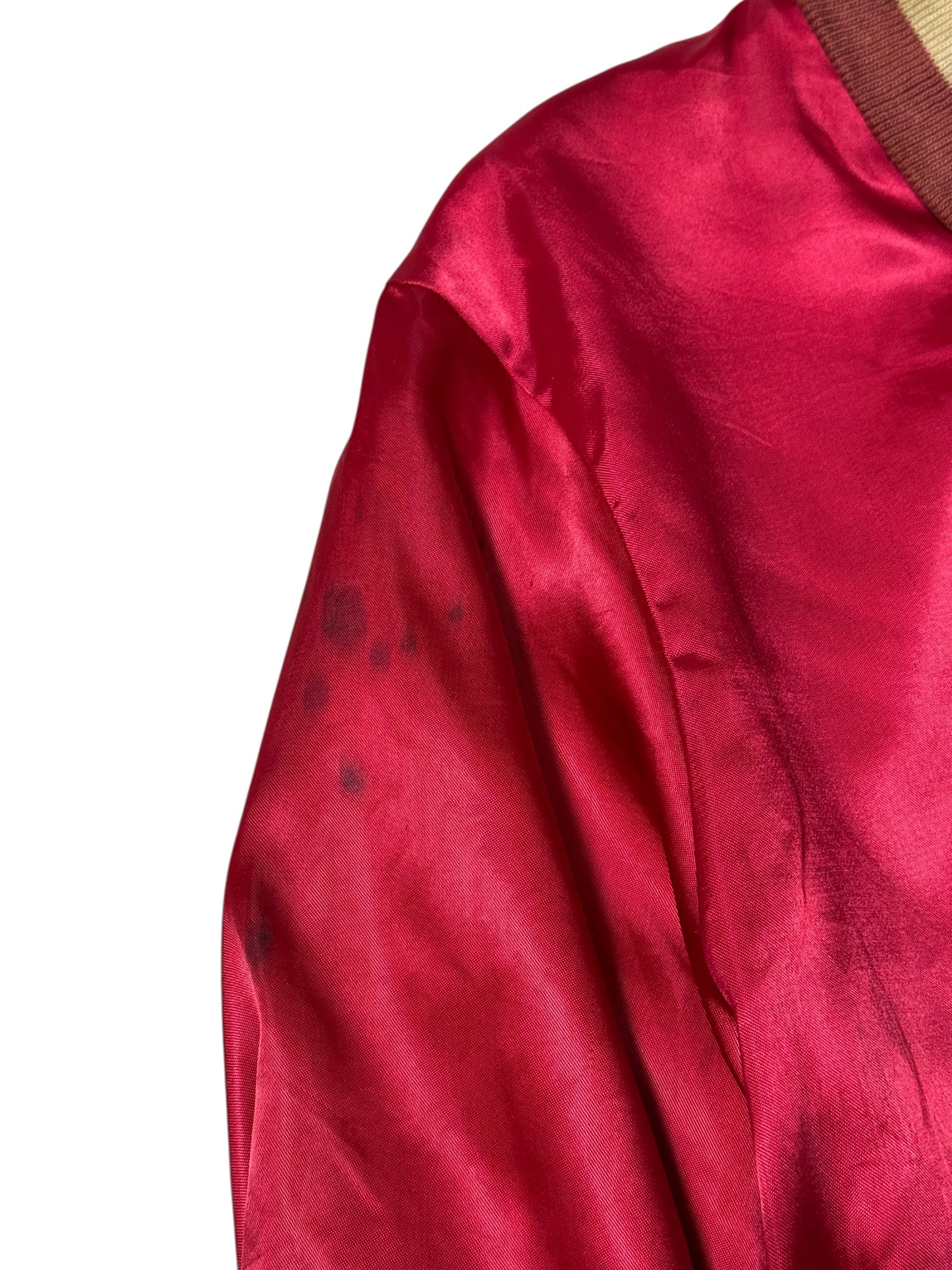 True Vintage 1960s Empire Sporting Goods NY Satin Varsity Jacket New York Yankees Style