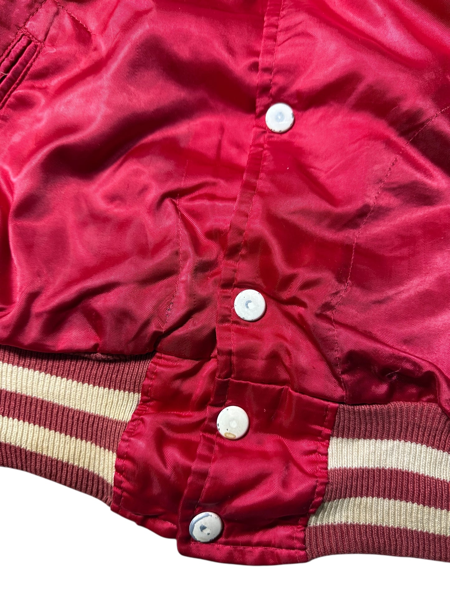 True Vintage 1960s Empire Sporting Goods NY Satin Varsity Jacket New York Yankees Style