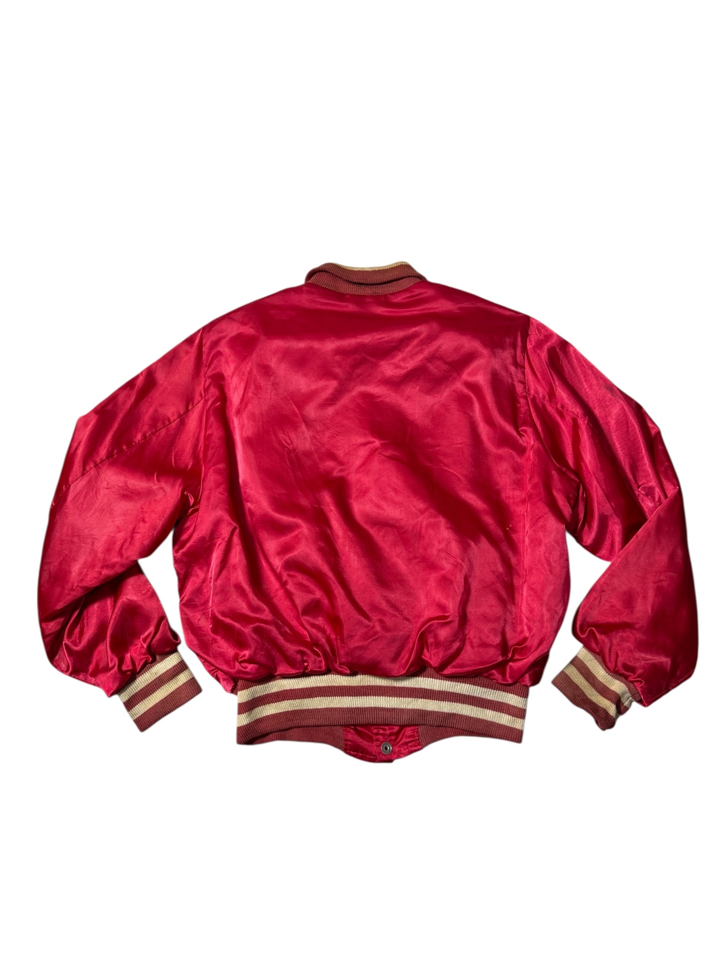 True Vintage 1960s Empire Sporting Goods NY Satin Varsity Jacket New York Yankees Style