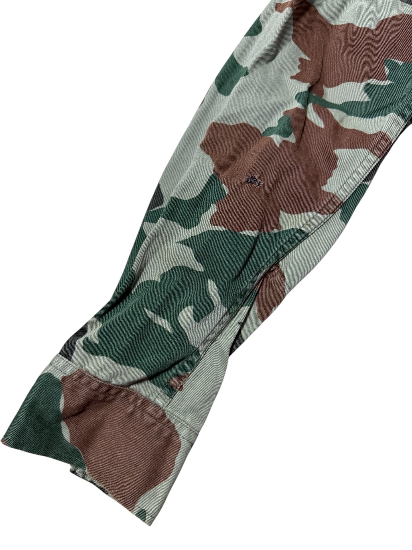 1970s–80s Japan Defense Agency Camo Work Jacket JDA Military Zip Jacket