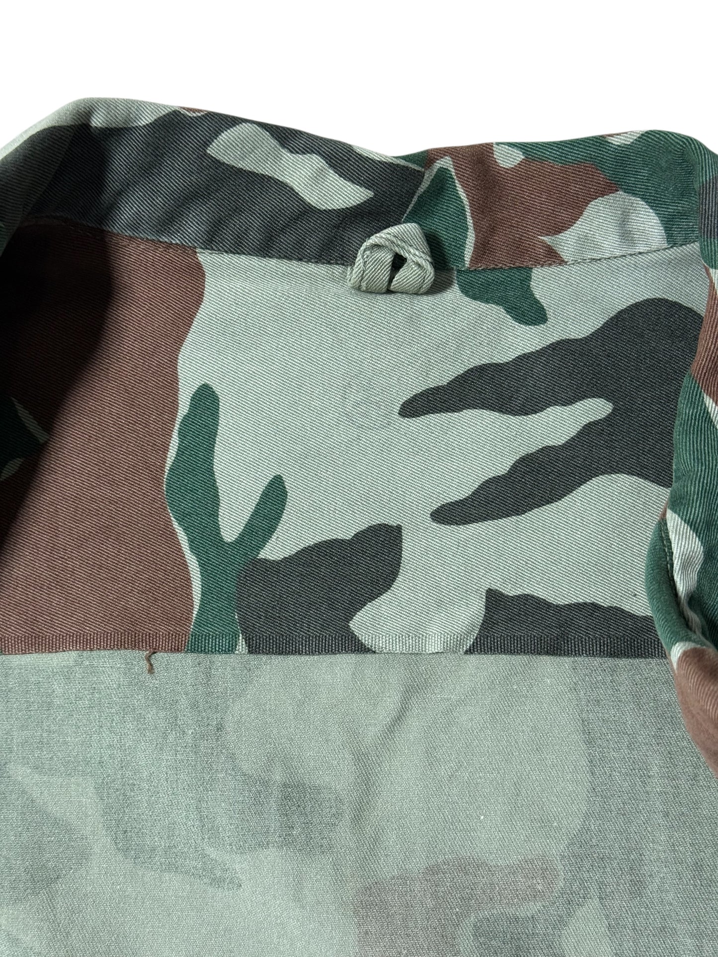 1970s–80s Japan Defense Agency Camo Work Jacket JDA Military Zip Jacket