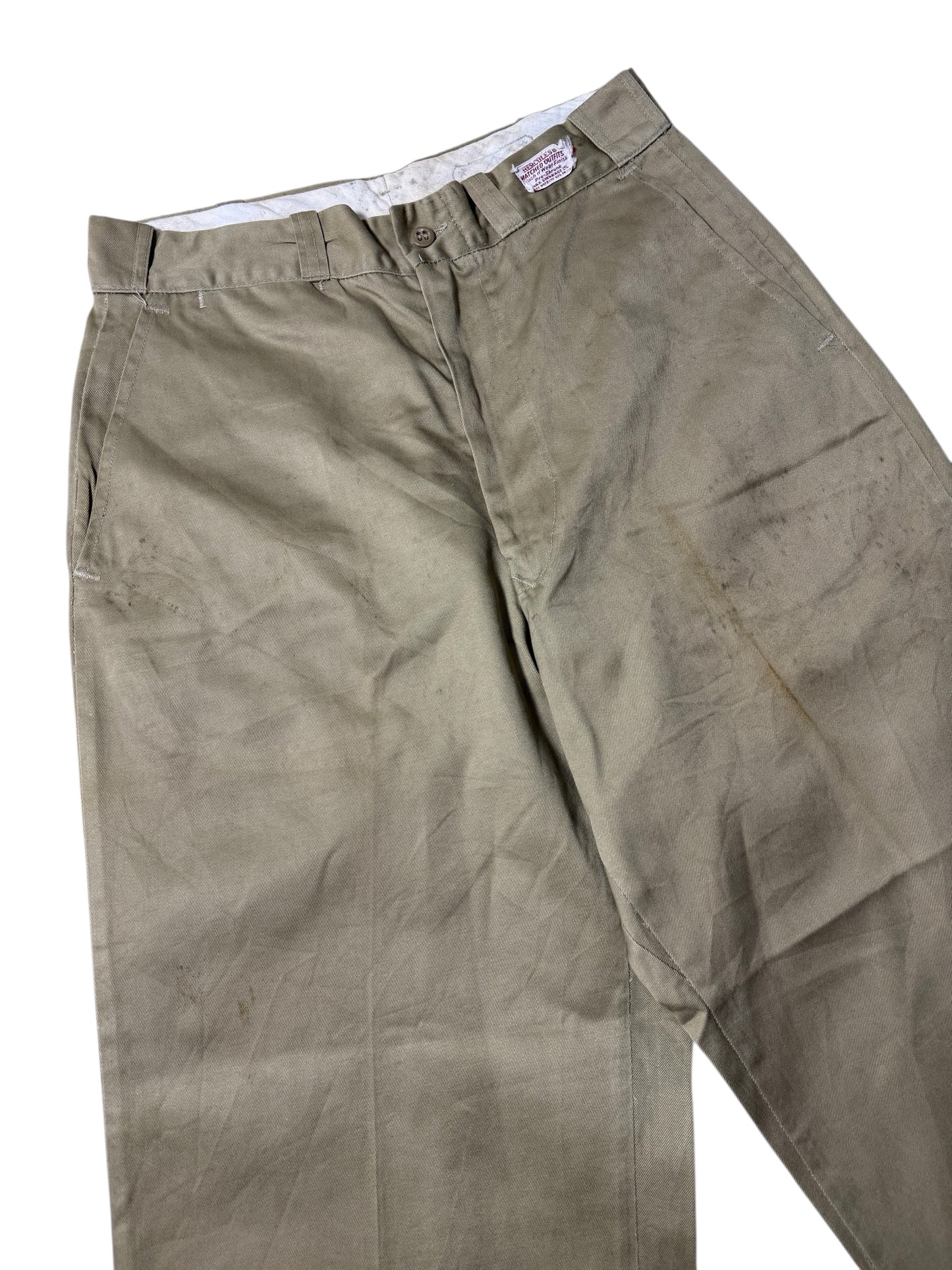 True Vintage 1940s–50s Hercules Work Trousers