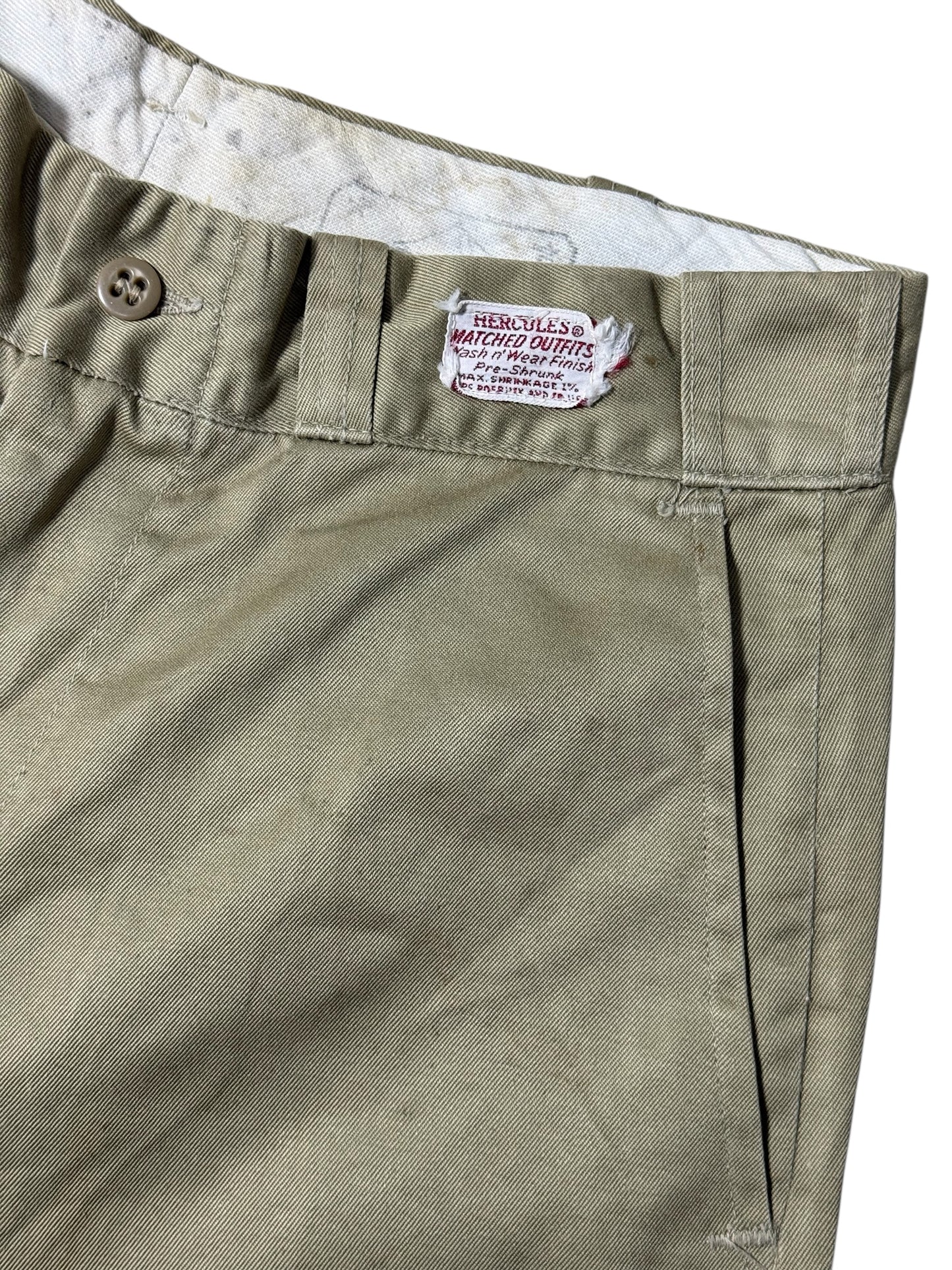 True Vintage 1940s–50s Hercules Work Trousers