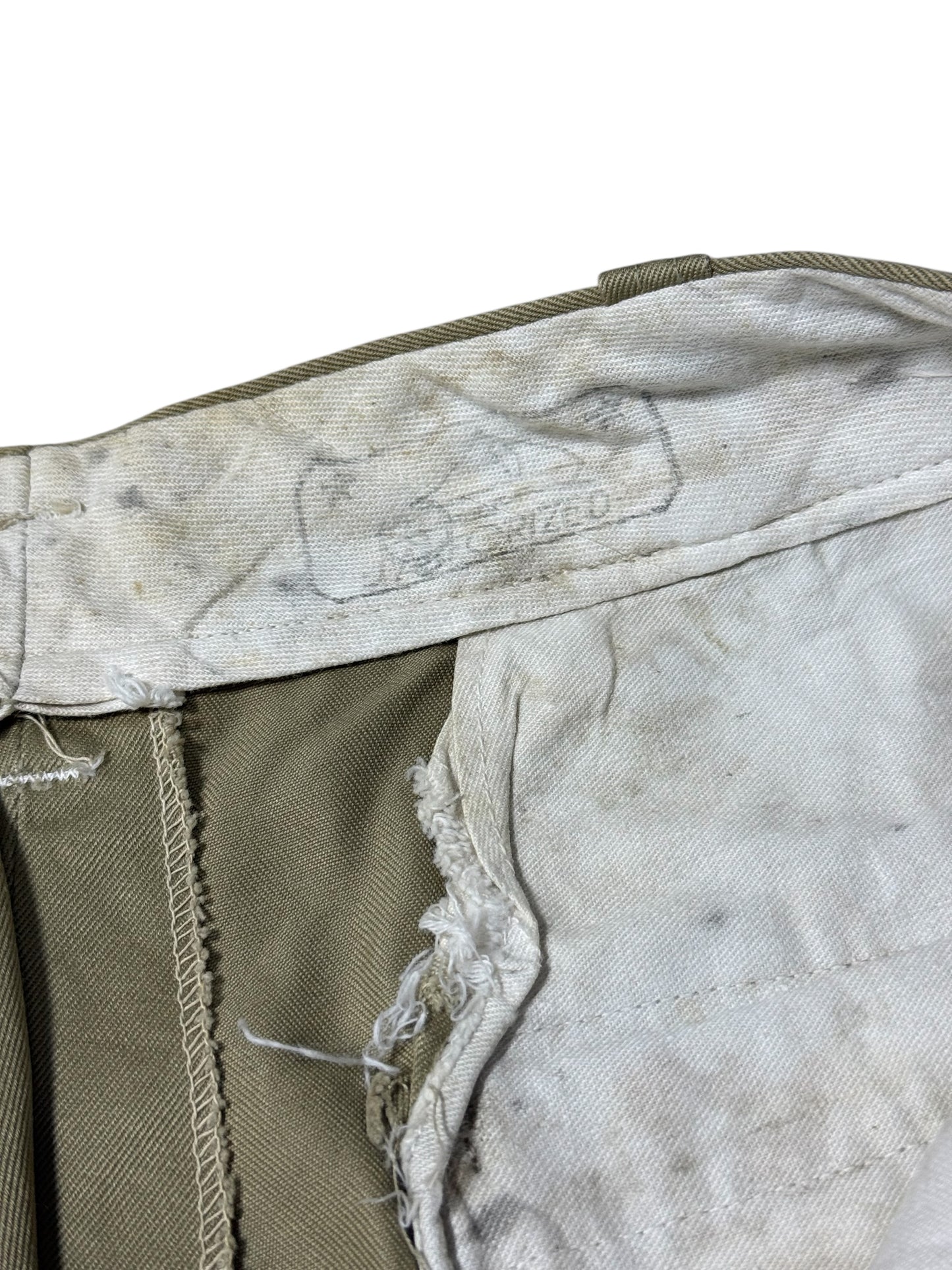 True Vintage 1940s–50s Hercules Work Trousers