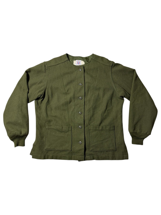 Vintage 1975 US Army Women’s OG-108 Field Coat Alpha Industries Military Surplus