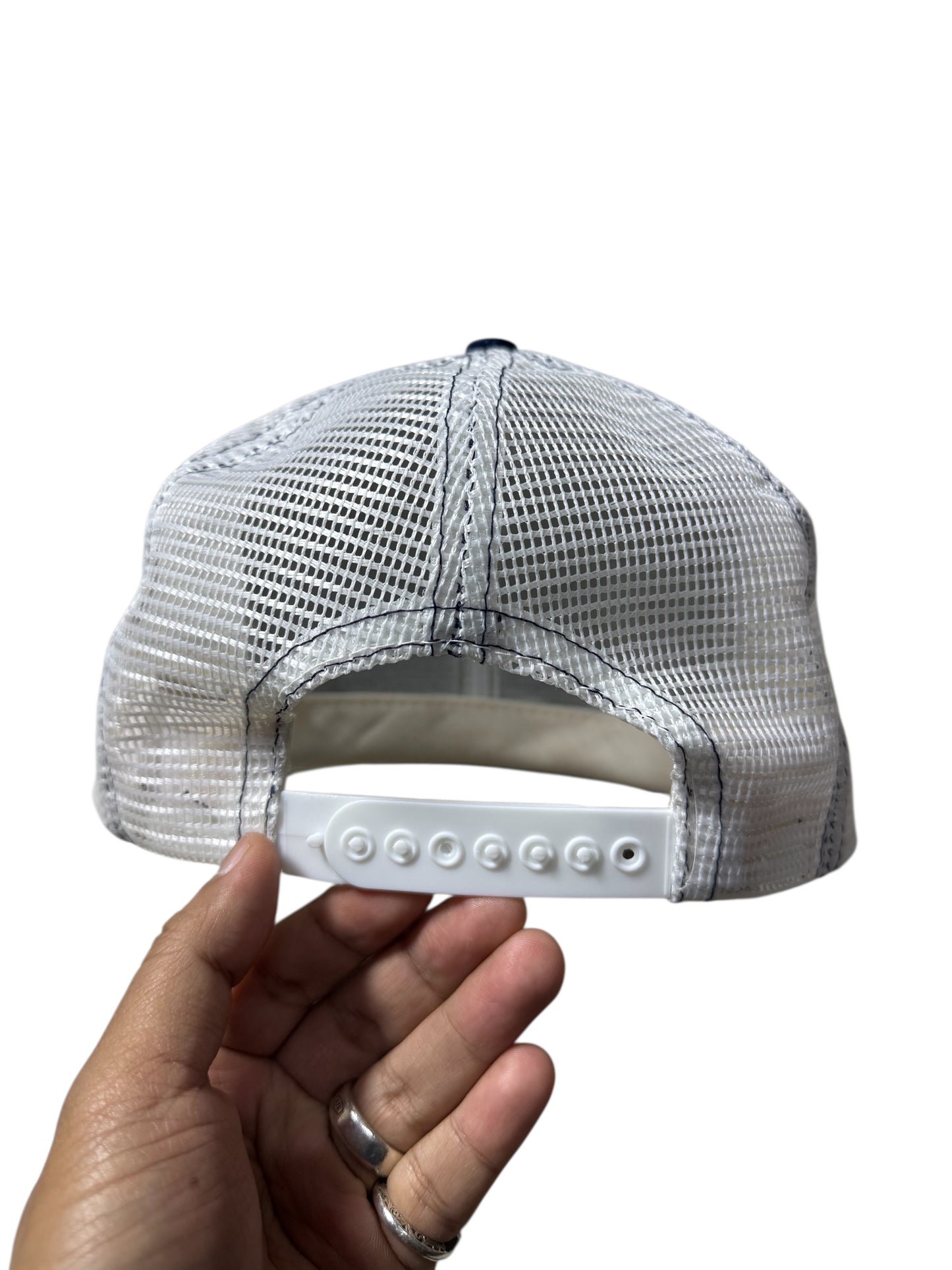 Vintage 1980s Exxon Trucker Cap Made in USA