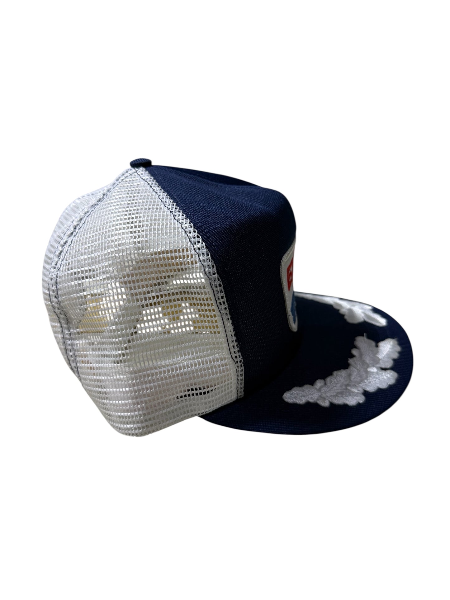 Vintage 1980s Exxon Trucker Cap Made in USA