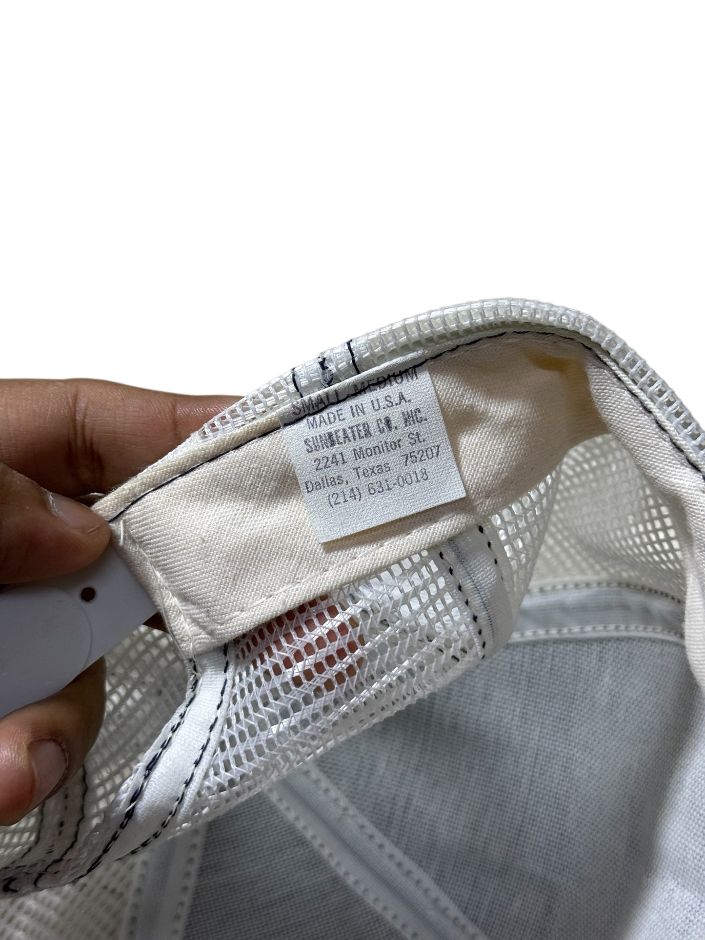 Vintage 1980s Exxon Trucker Cap Made in USA