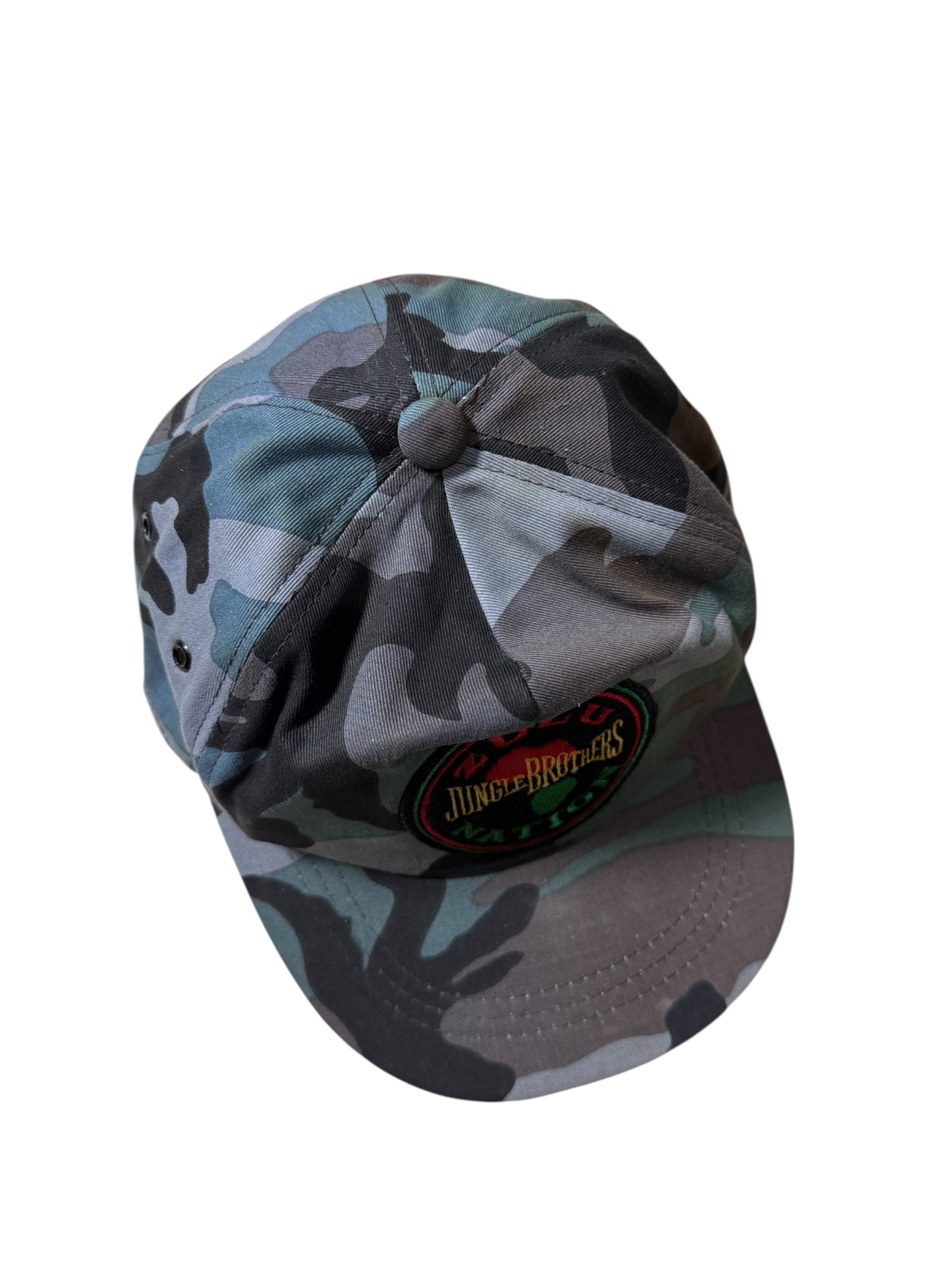 Vintage Zulu Nation Jungle Brothers Camo Cap Snapback