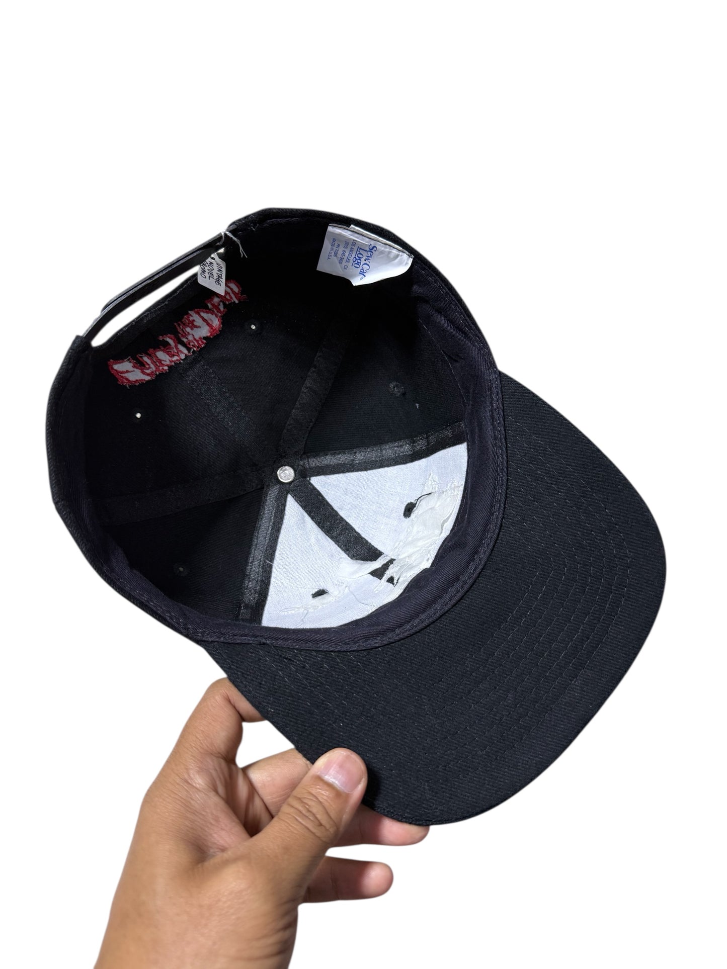 Vintage “Eaters of the Dead” Embroidered Snapback Cap