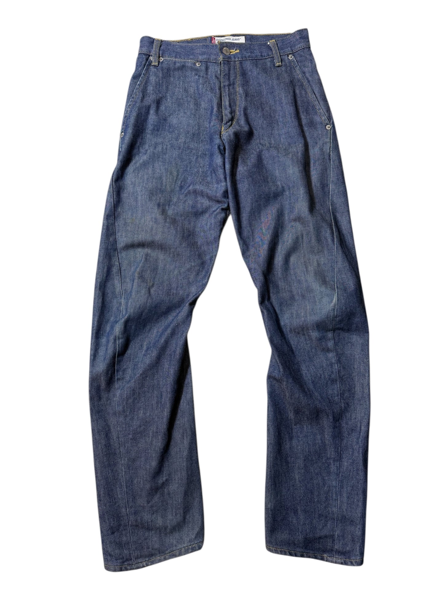Y2K Levis Engineered Jeans Slim Made in Japan