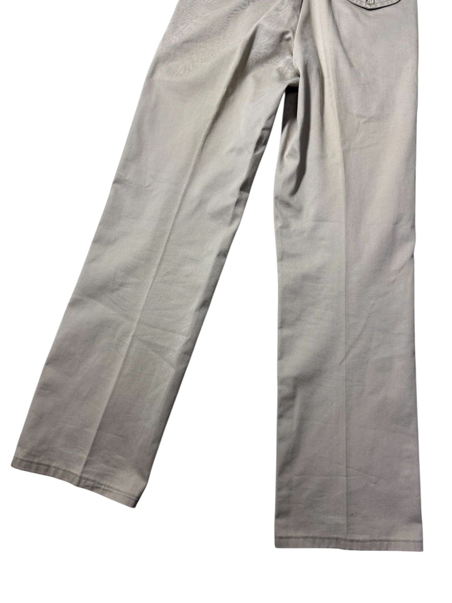 Vintage 1960s Brooks Brothers Brooksgate Cotton Trousers Side Adjusters Made in USA