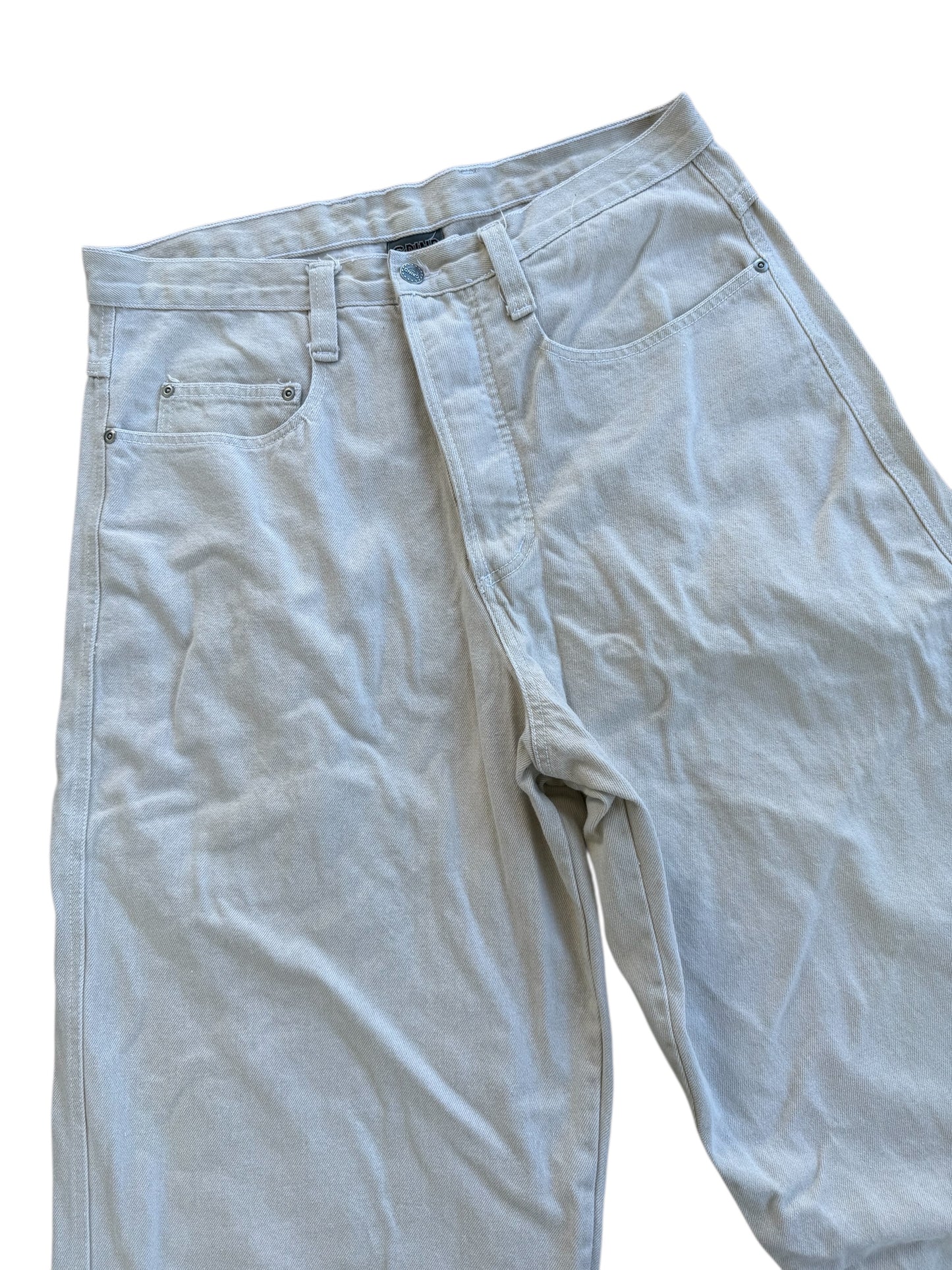 Vintage 1990s GRIND Skate Baggy Jeans Made in USA