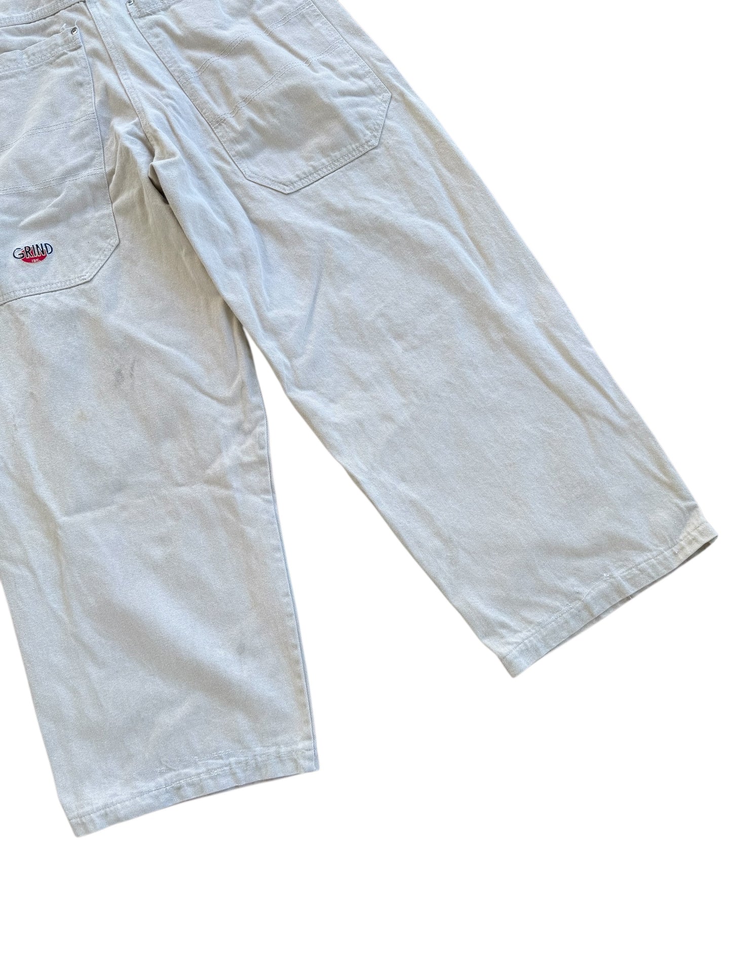 Vintage 1990s GRIND Skate Baggy Jeans Made in USA
