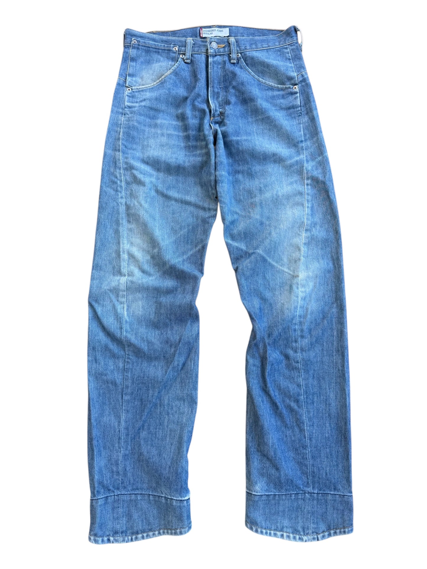 Y2K Levis Engineered Jeans Regular Made in Japan
