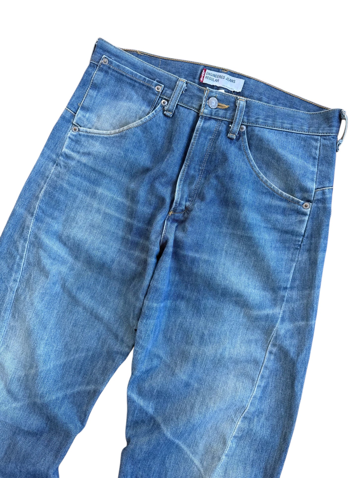 Y2K Levis Engineered Jeans Regular Made in Japan