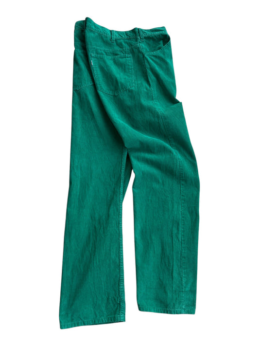 Vintage 1990s Levis Green Corduroy Pants