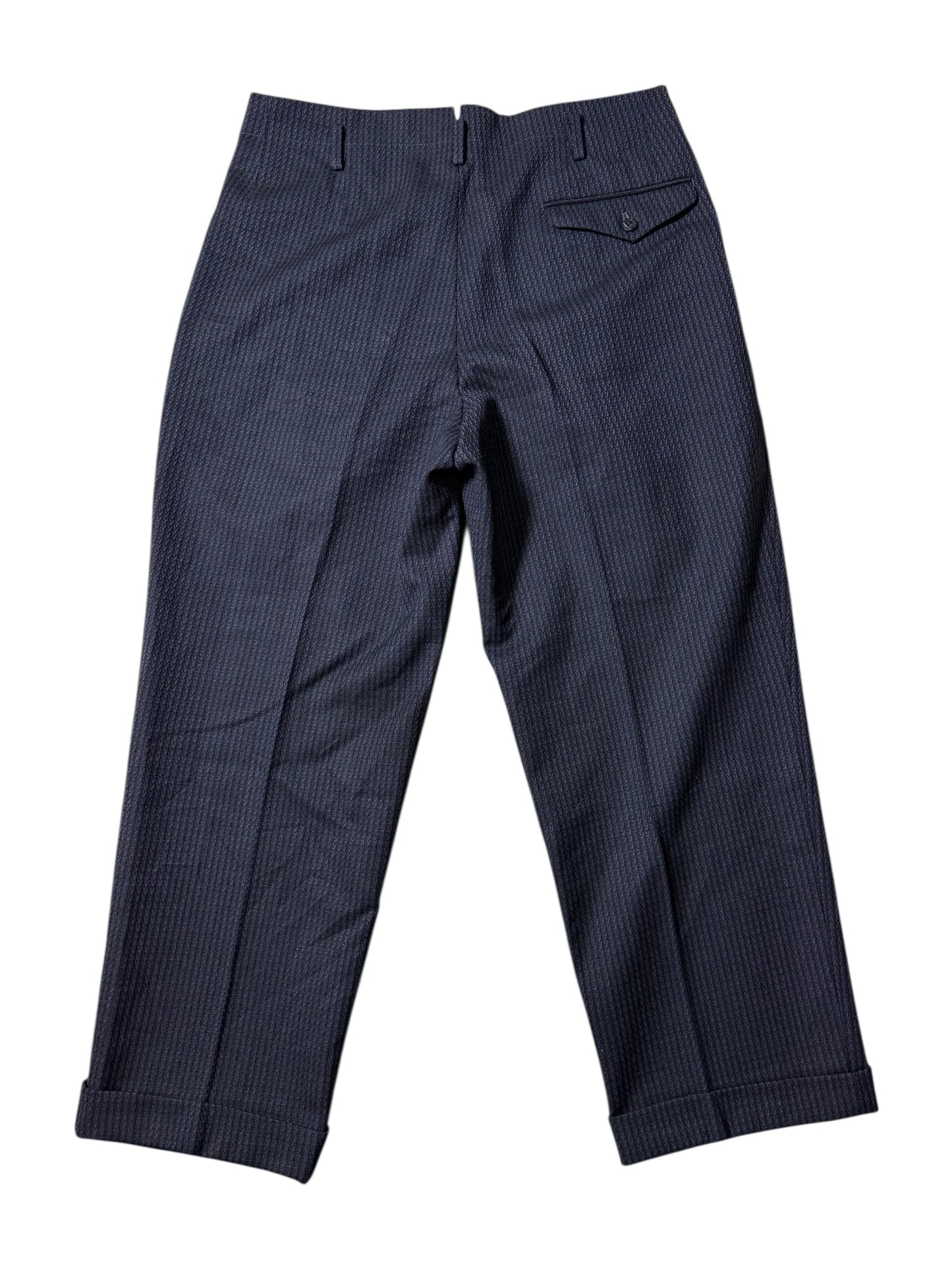 Vintage 1950s–60s Wool Tailored Trousers