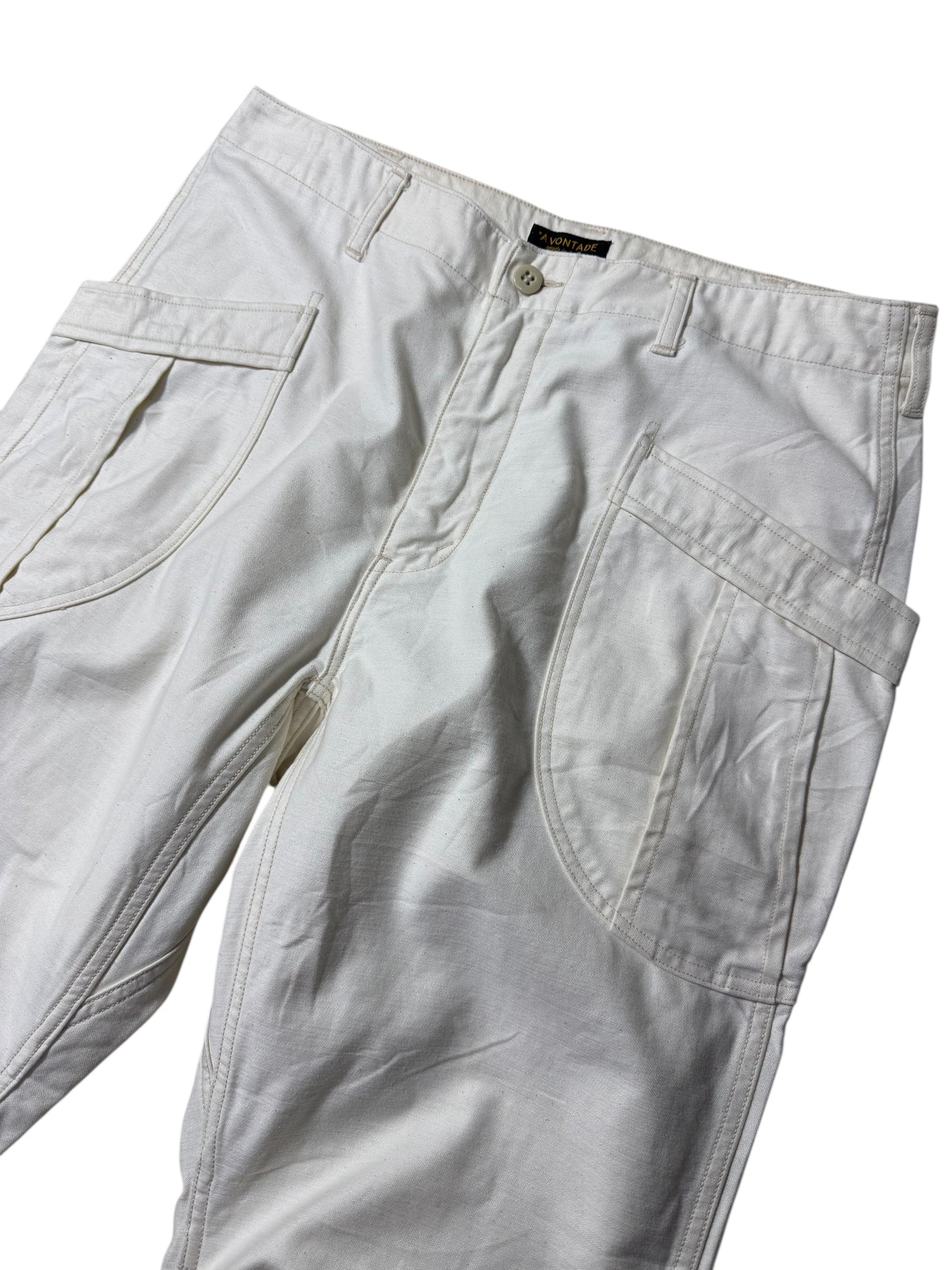 A Vontade Japan White Utility Pants
