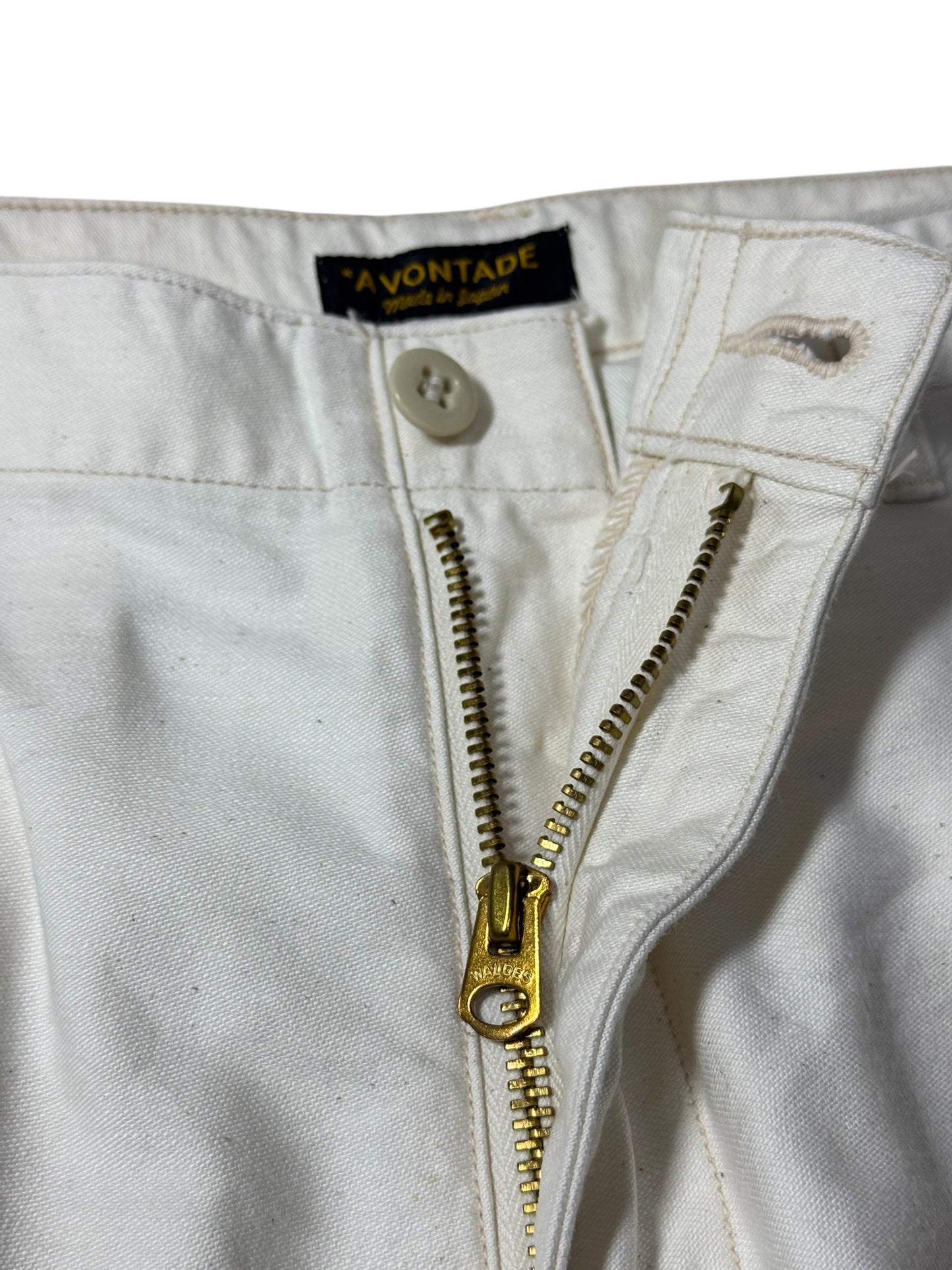 A Vontade Japan White Utility Pants