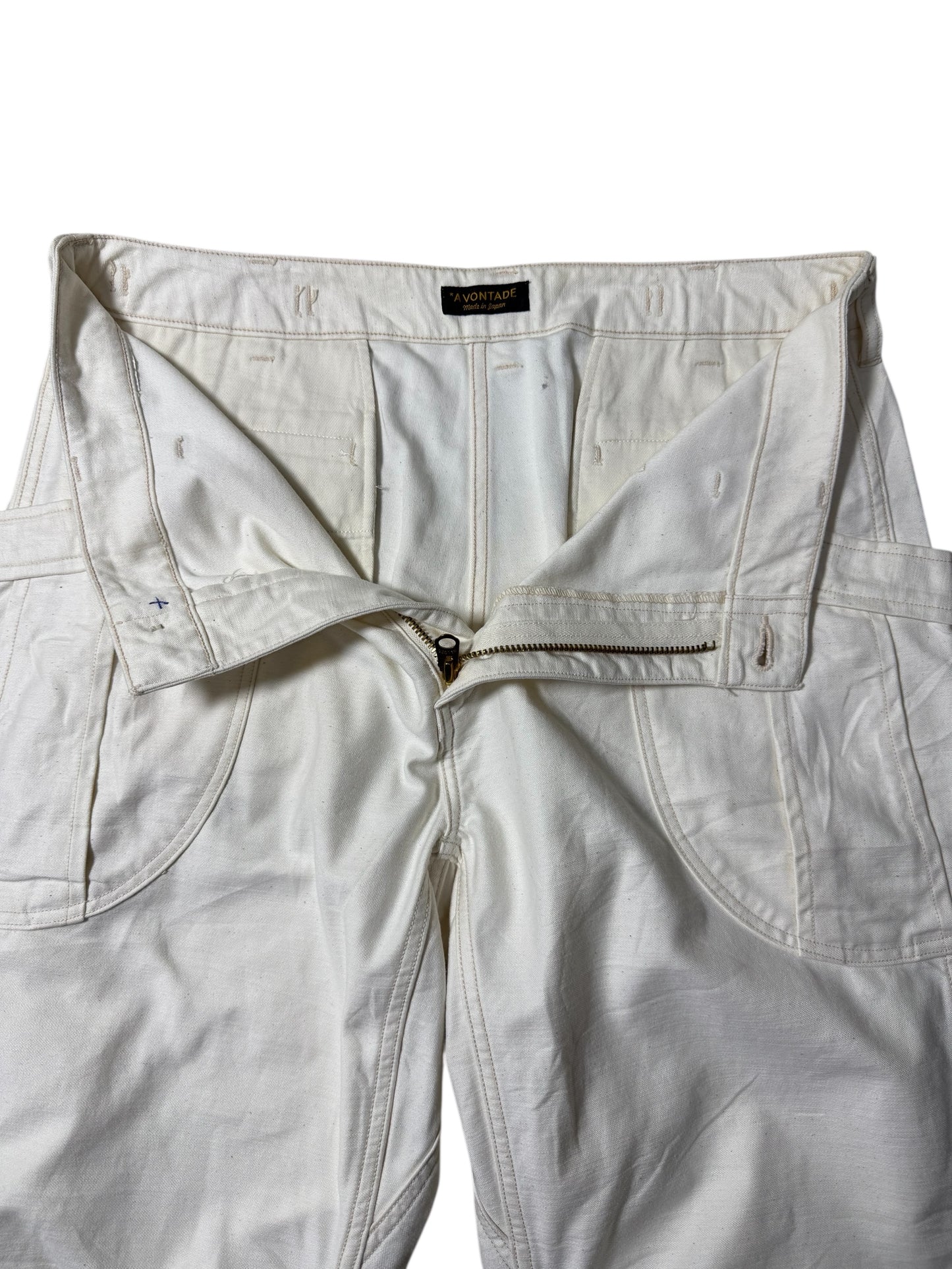 A Vontade Japan White Utility Pants