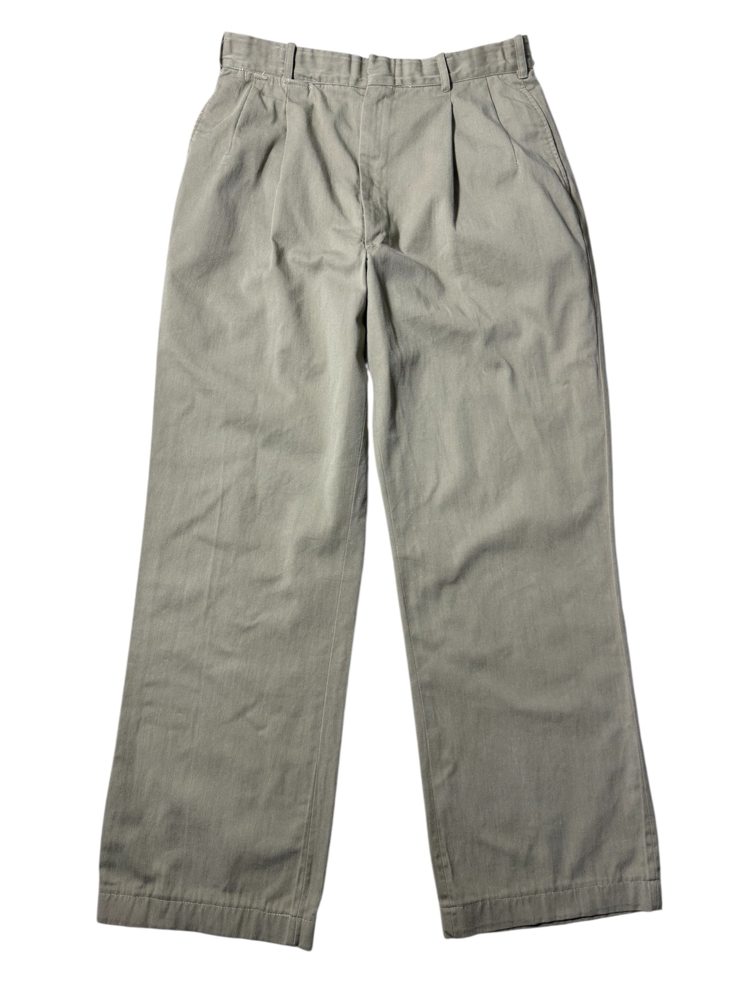 Vintage 1960s–70s Reminiscence by Stewart Richer Cotton Trousers