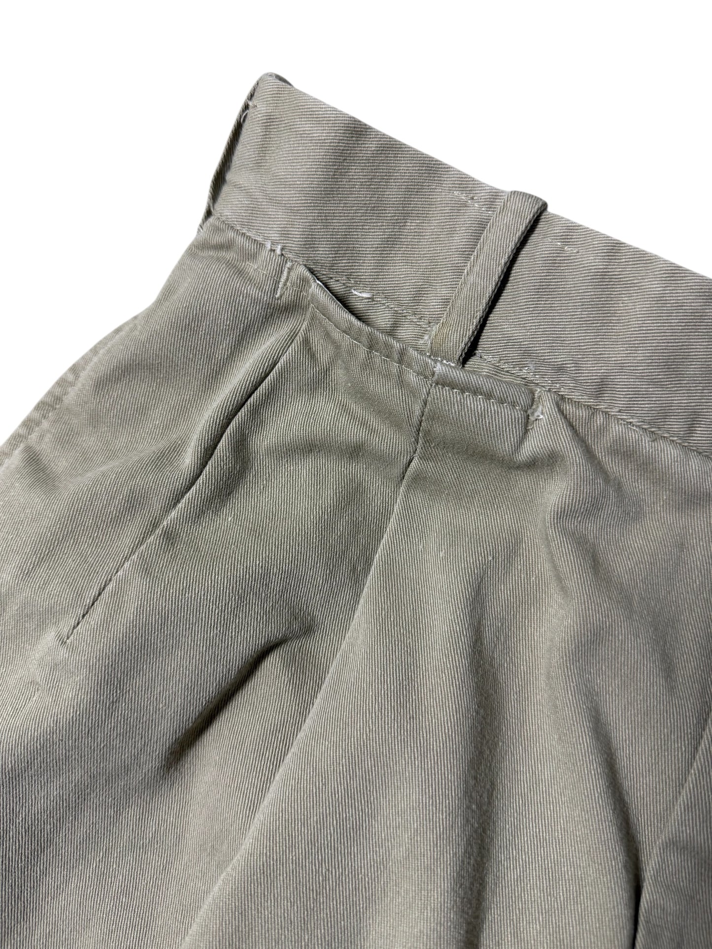 Vintage 1960s–70s Reminiscence by Stewart Richer Cotton Trousers