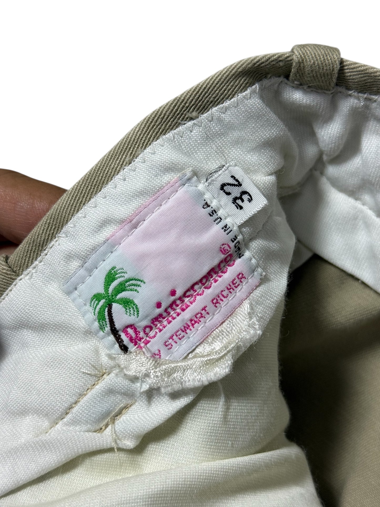 Vintage 1960s–70s Reminiscence by Stewart Richer Cotton Trousers