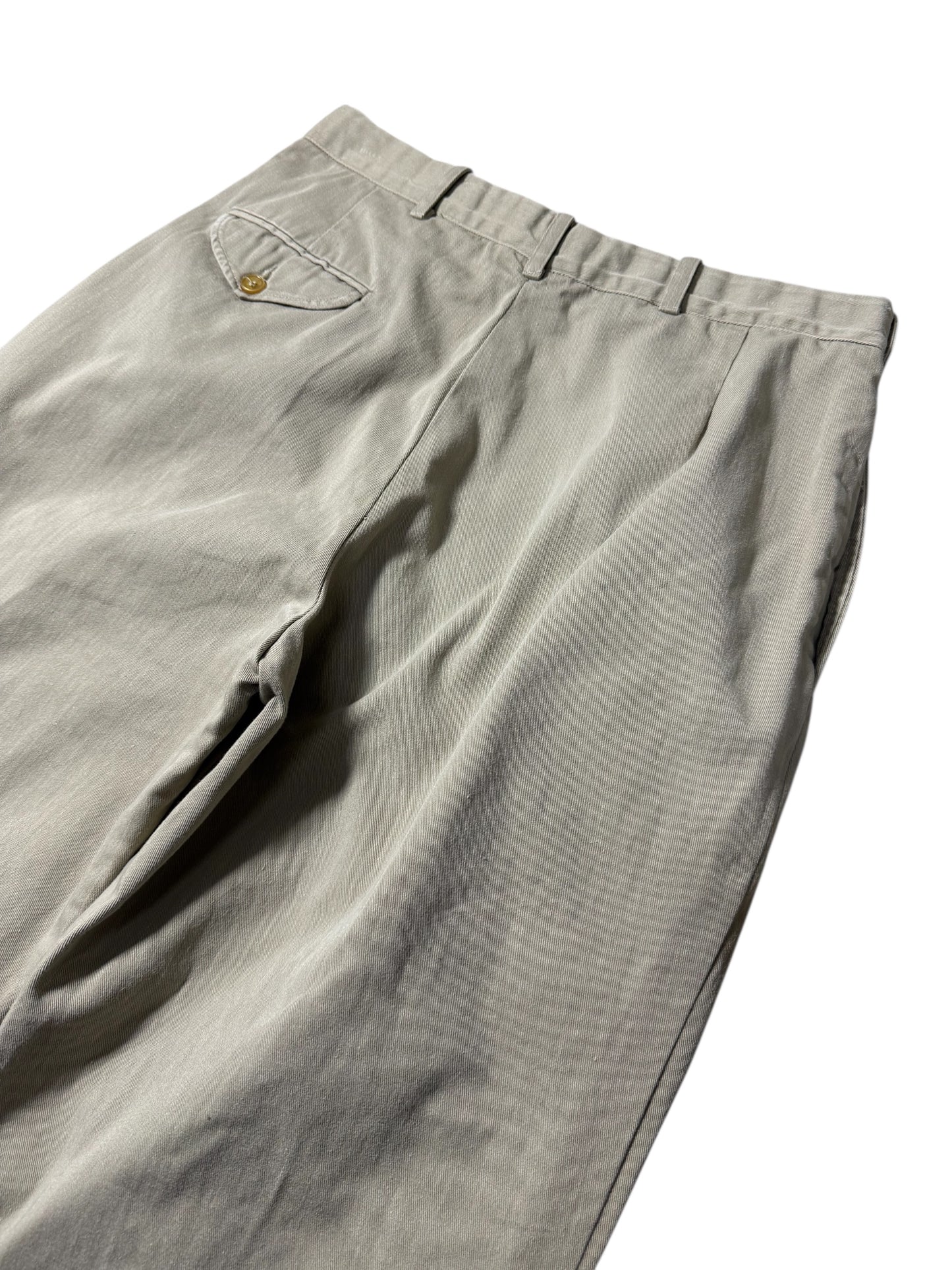 Vintage 1960s–70s Reminiscence by Stewart Richer Cotton Trousers