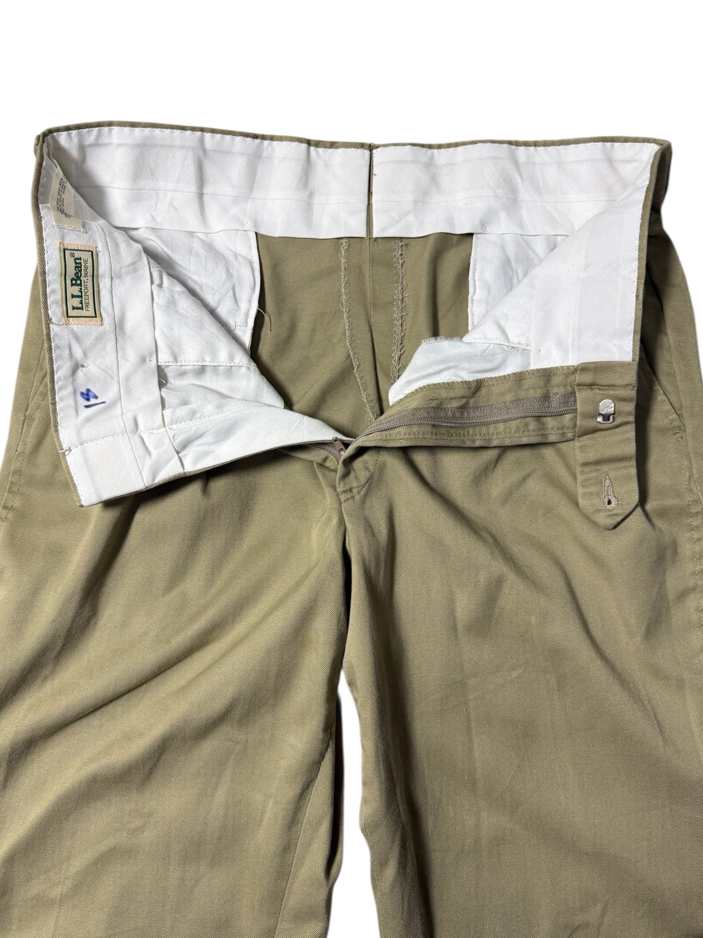 Vintage 1980s L.L.Bean Cotton Trousers