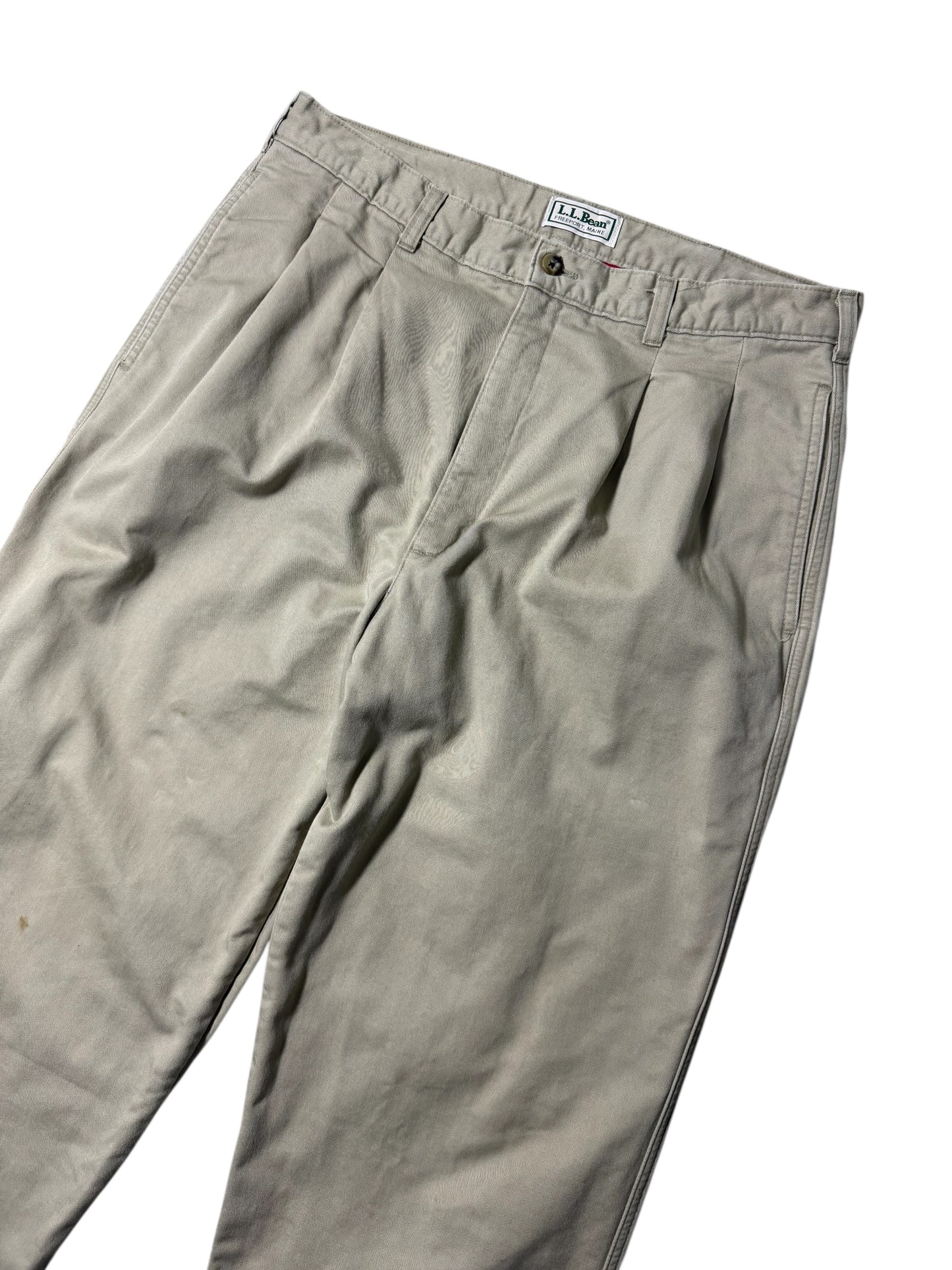 Vintage 1970s–80s L.L.Bean Flannel-Lined Trousers