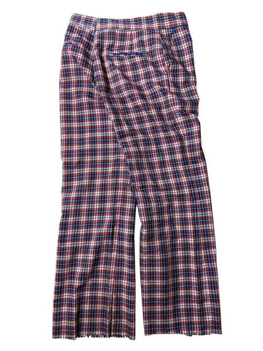 Vintage 1970s-80s Haggar Sports Plaid Trousers