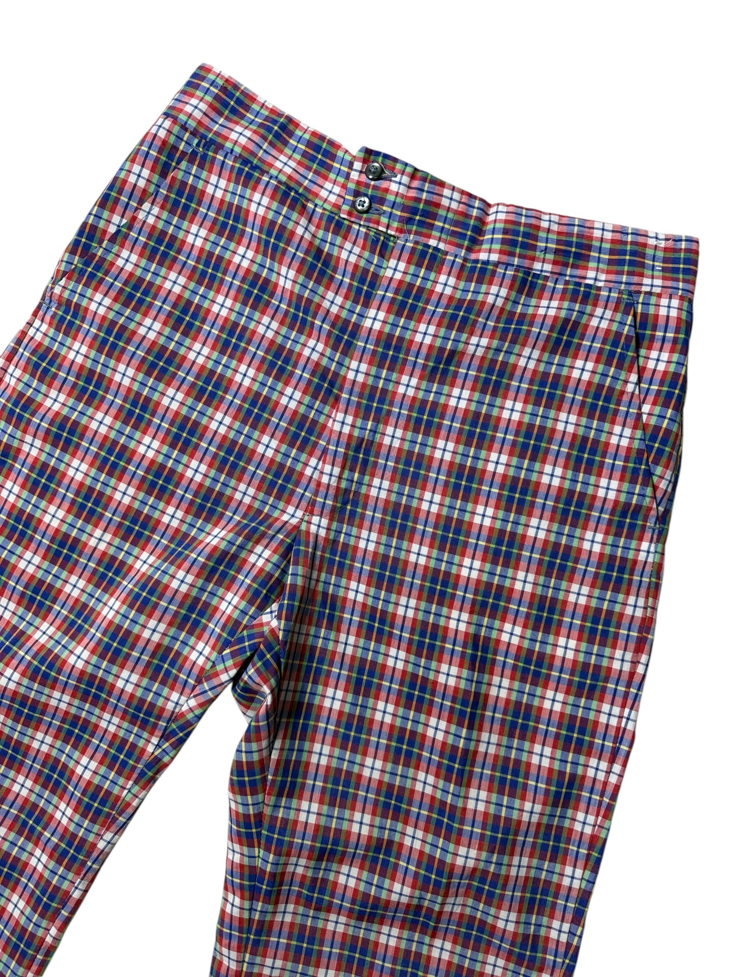 Vintage 1970s-80s Haggar Sports Plaid Trousers