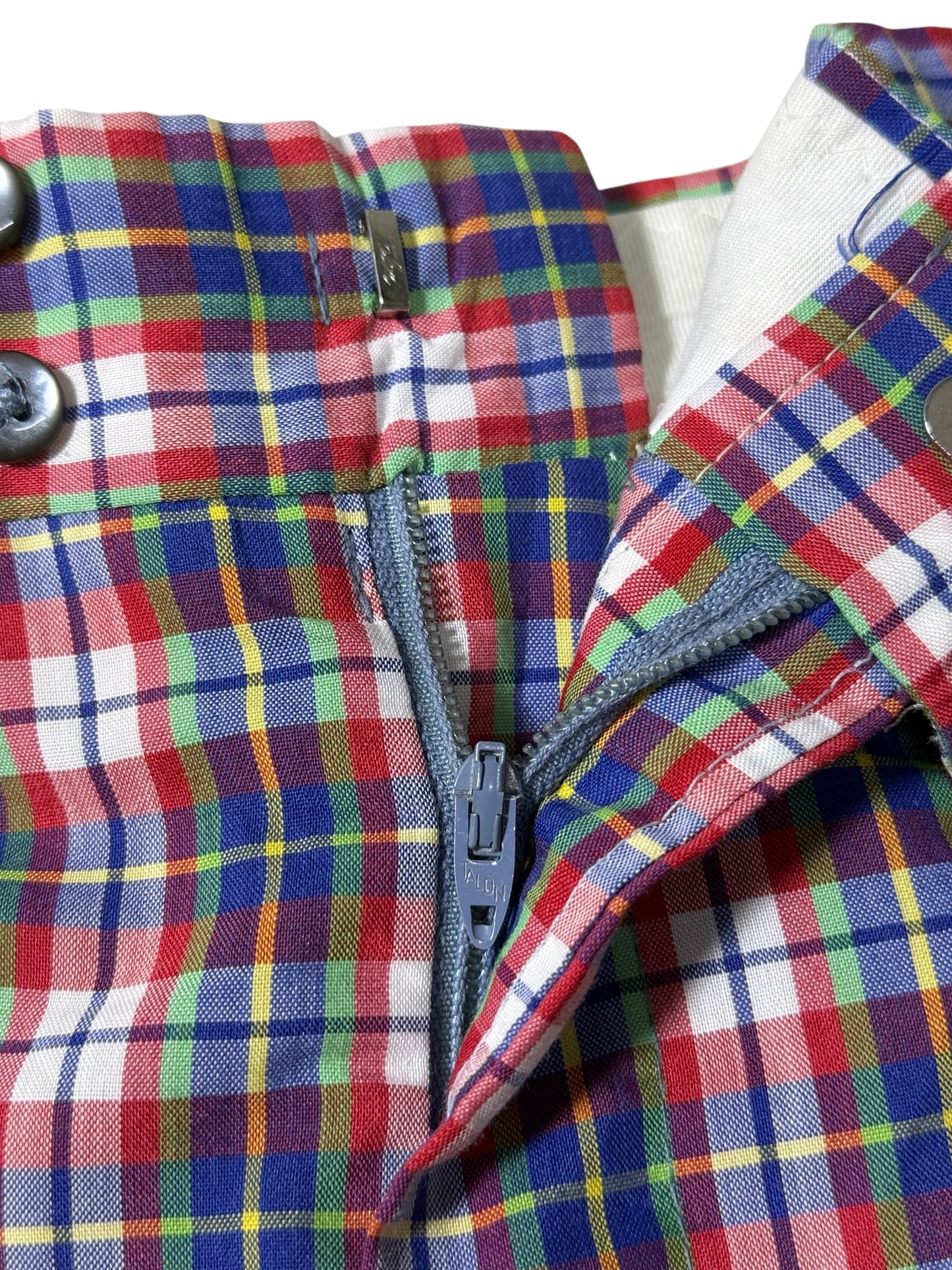 Vintage 1970s-80s Haggar Sports Plaid Trousers