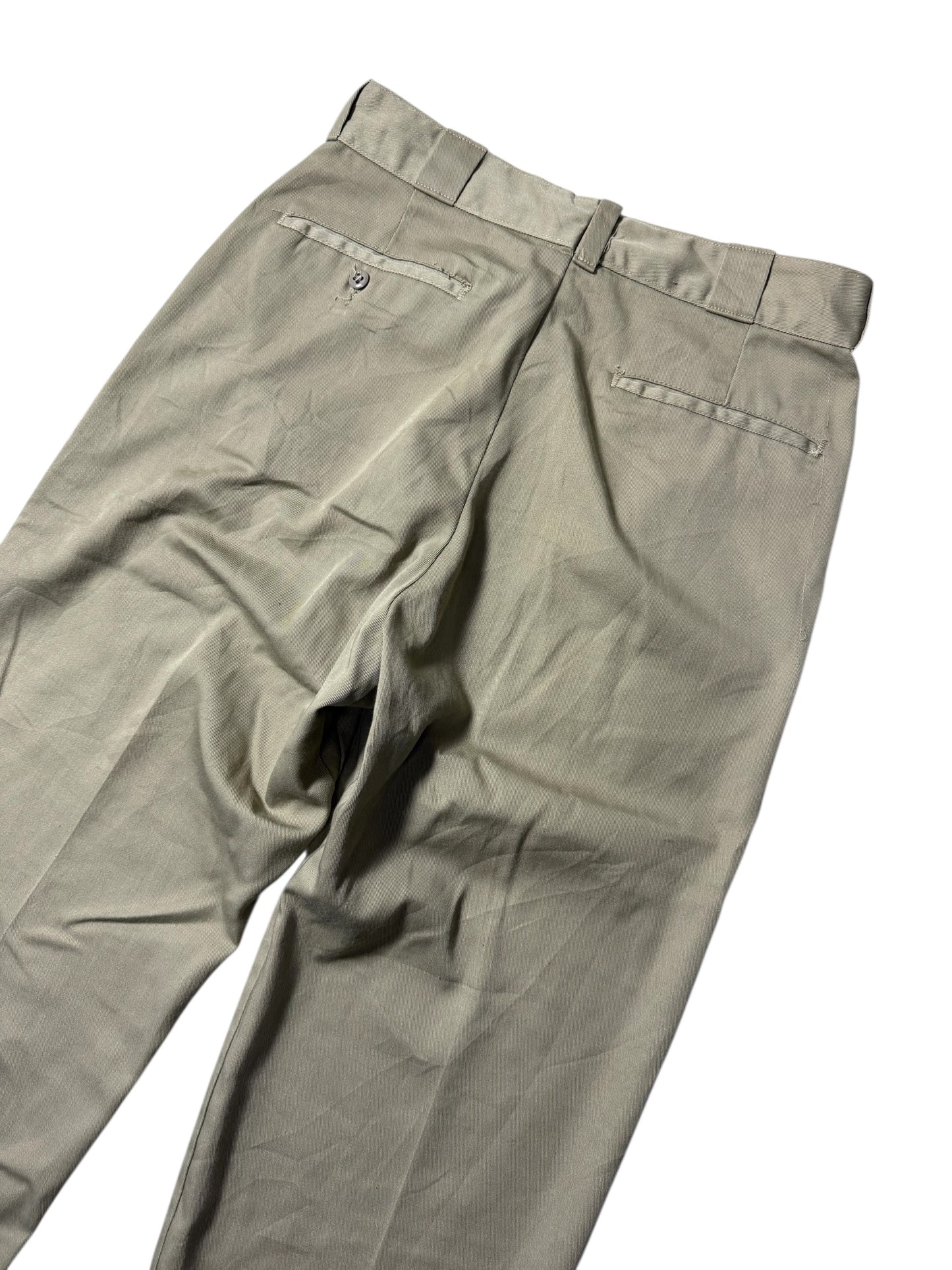 Vintage 1970s L.L. Bean Khaki Work Trousers