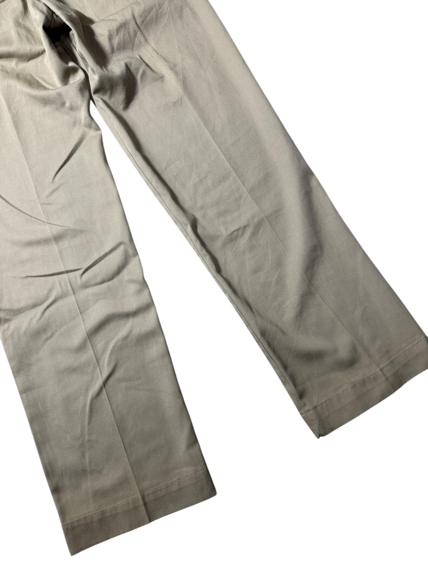 Vintage 1970s L.L. Bean Khaki Work Trousers