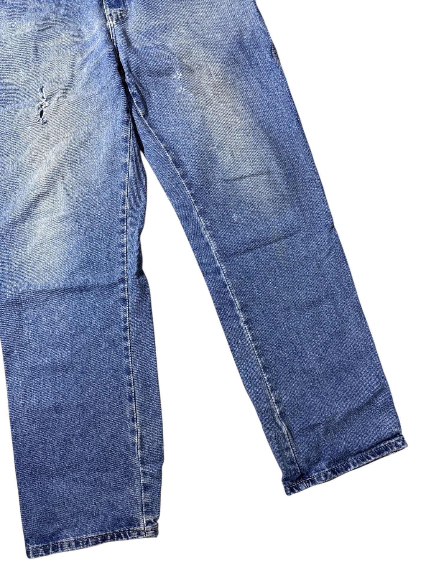 Dickies Denim Carpenter Jeans Distressed Workwear