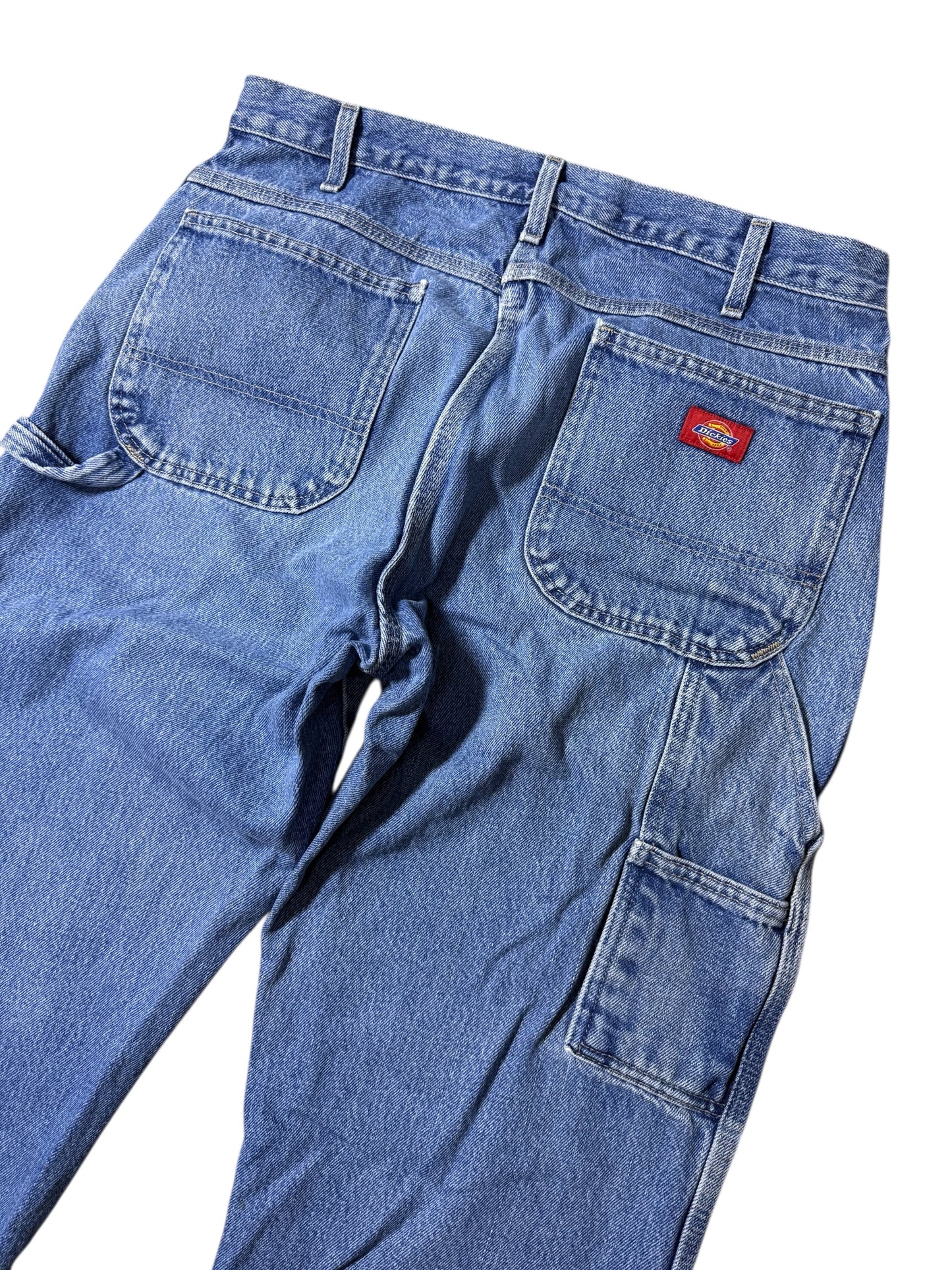 Dickies Denim Carpenter Jeans Distressed Workwear