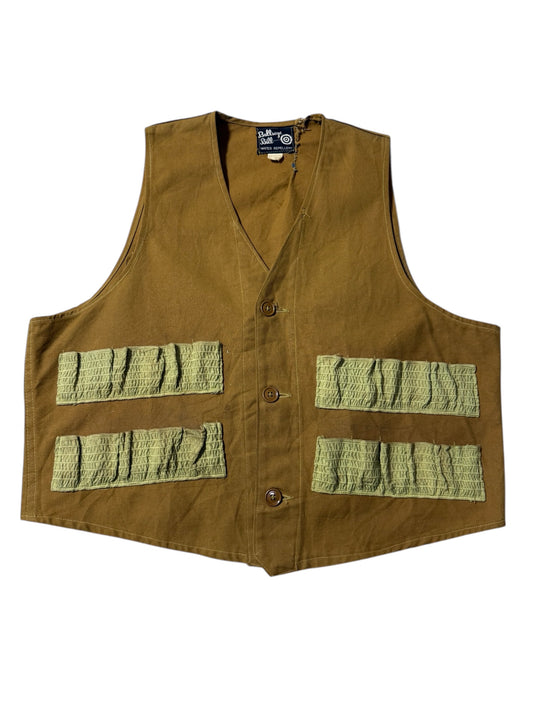 Vintage 1970s Bullseye Bill Water Repellent Utility Hunting Vest