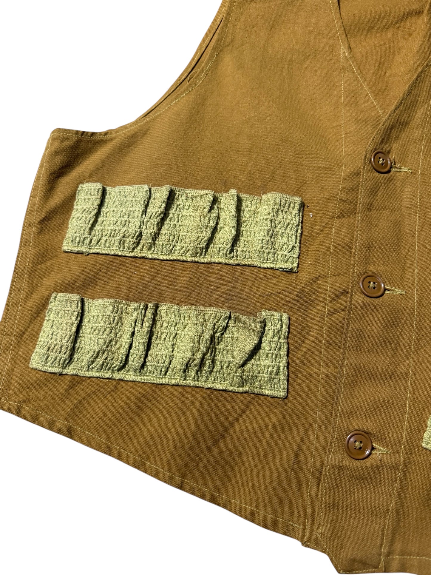 Vintage 1970s Bullseye Bill Water Repellent Utility Hunting Vest