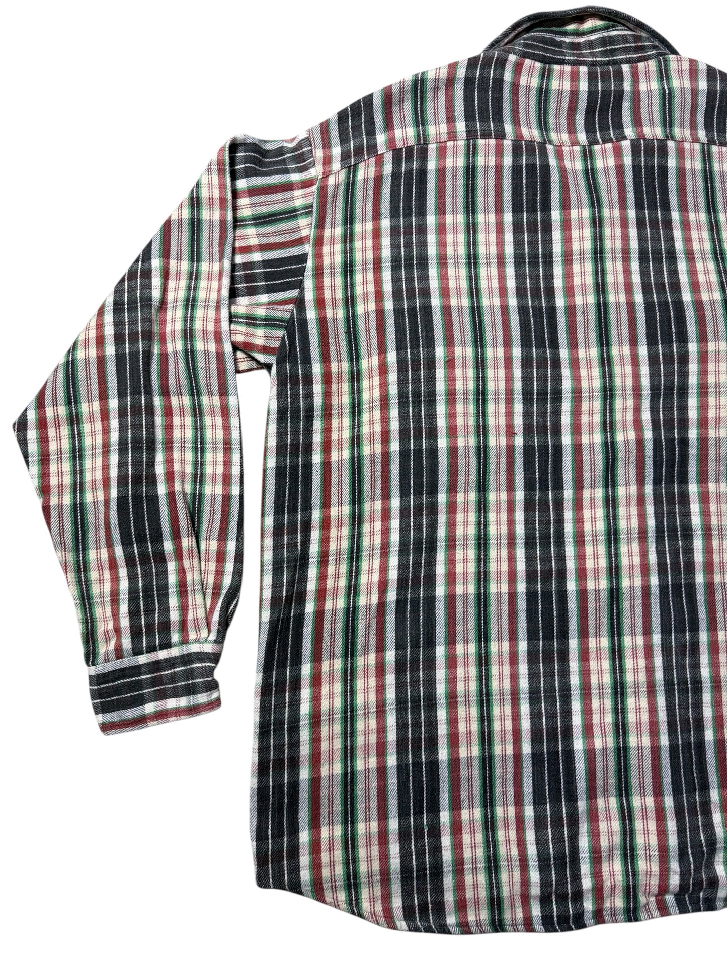 Vintage OshKosh Plaid Flannel Shirt